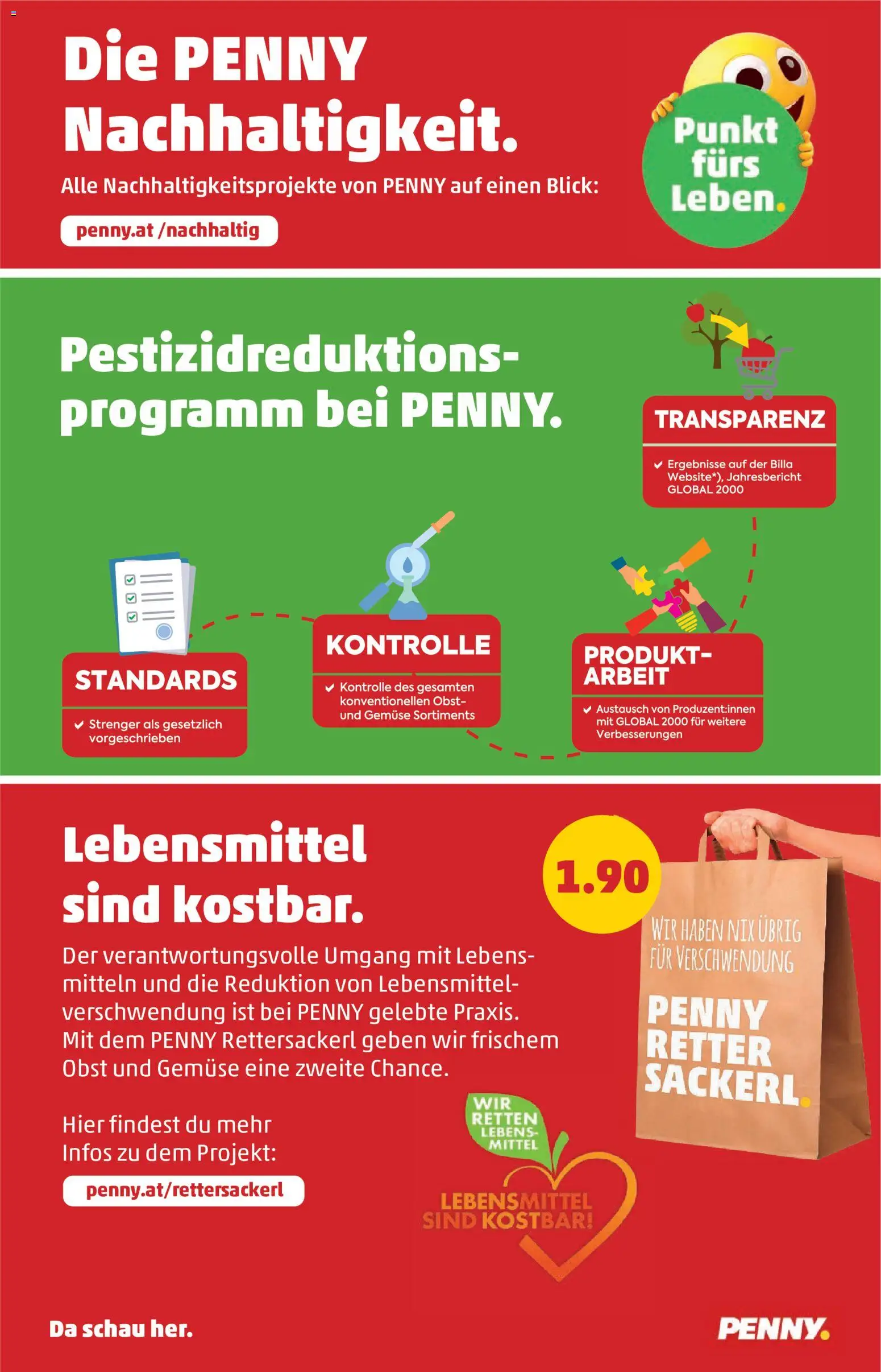 Penny Markt Flugblatt Flugblatt in Österreich
