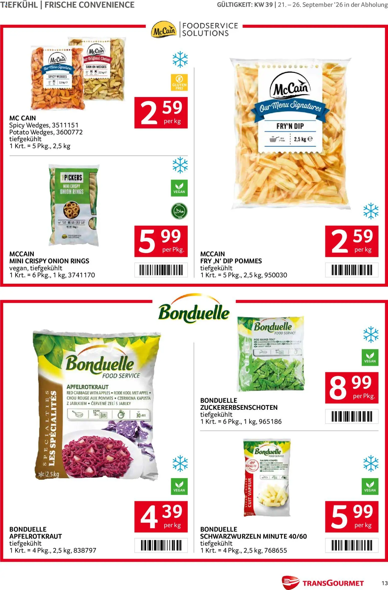 Transgourmet Flugblatt Flugblatt in Österreich