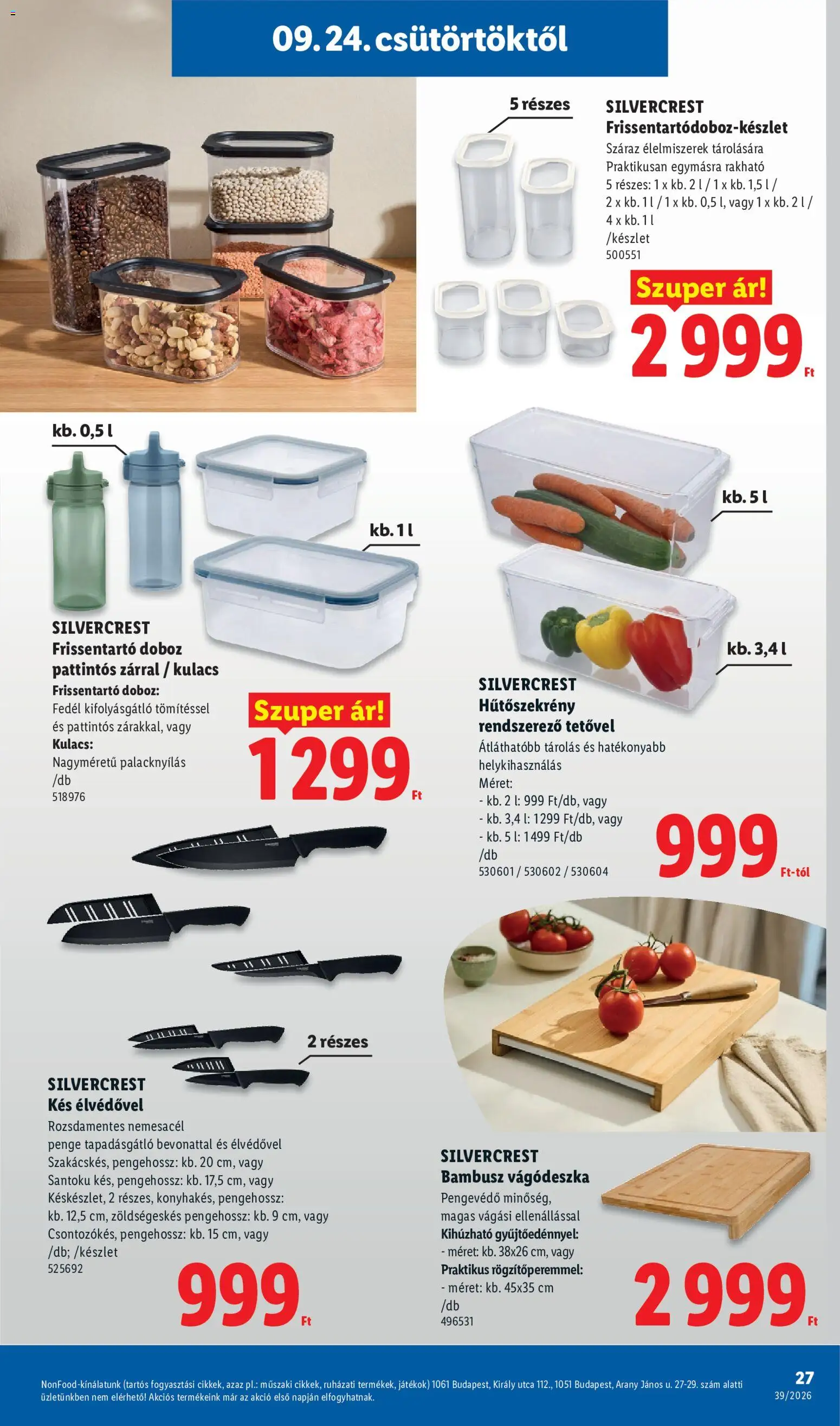 Lidl akciós újság Akciós újság in Magyarország