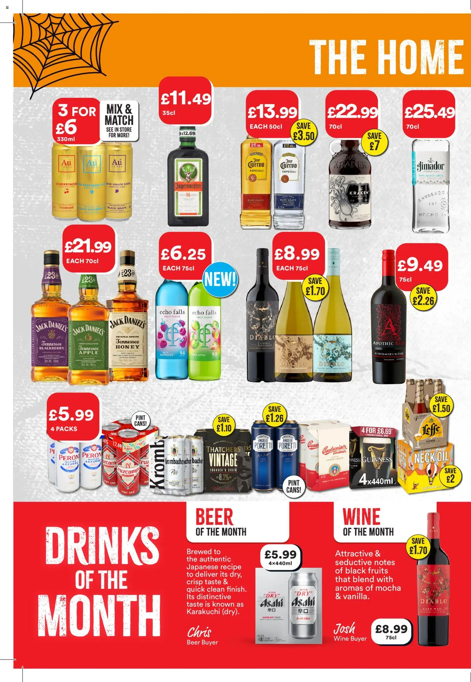 Bargain Booze - Offers Leaflet in United Kingdom