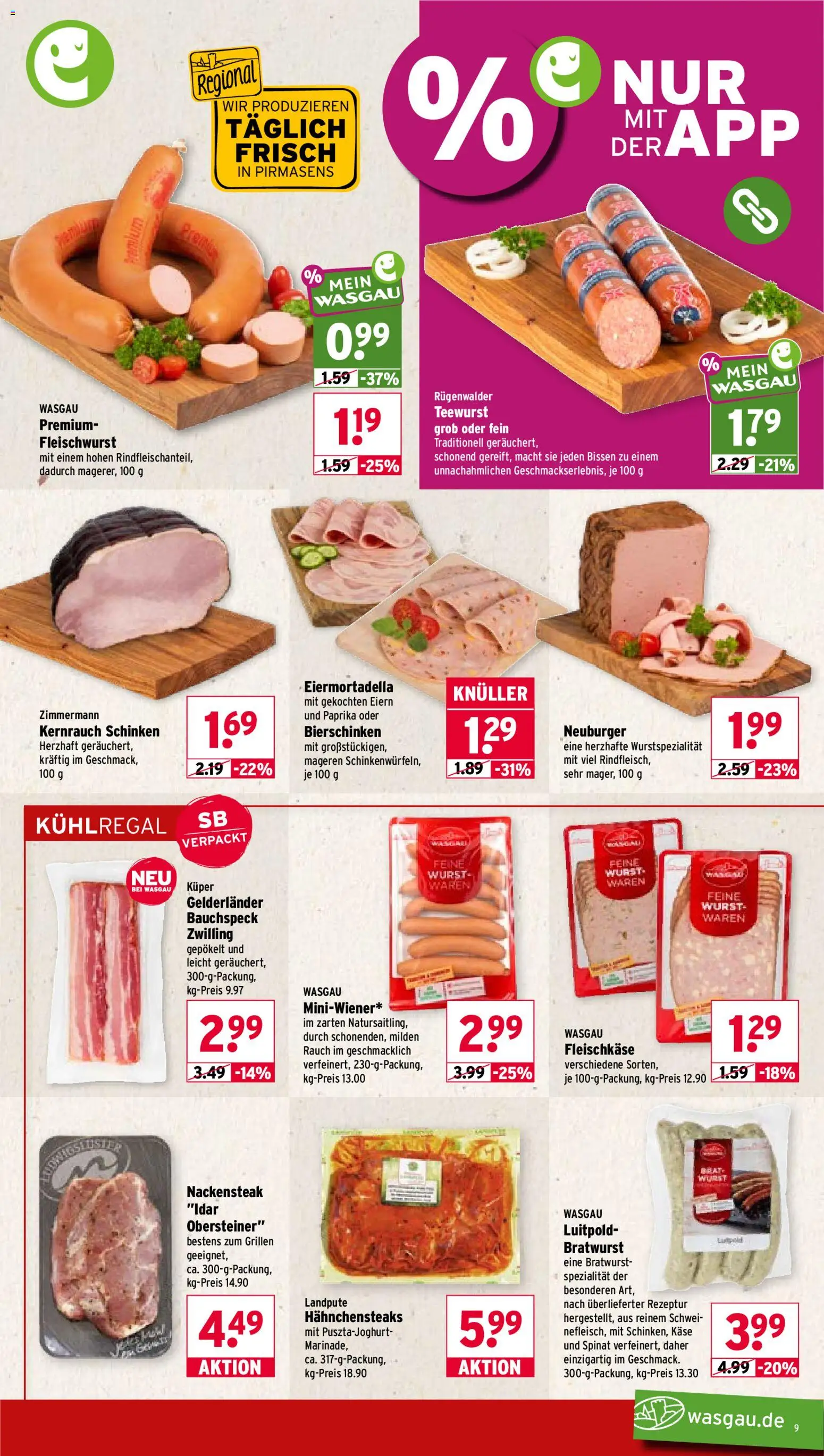 Wasgau Prospekt Prospekt in Deutschland