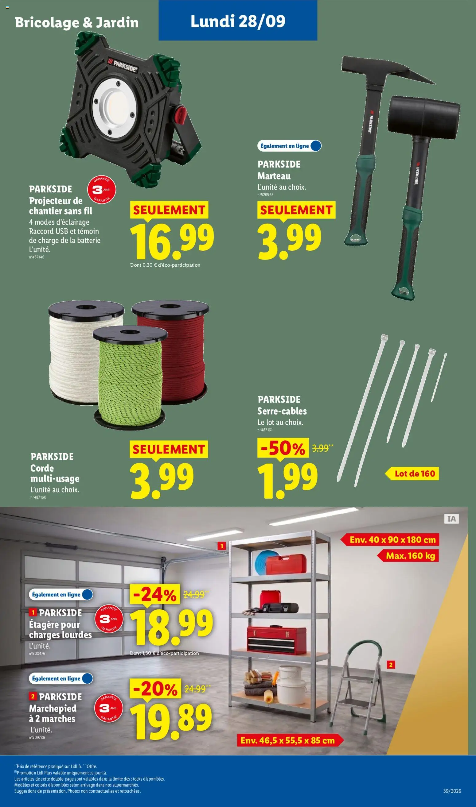 LIDL catalogue Catalogue in France