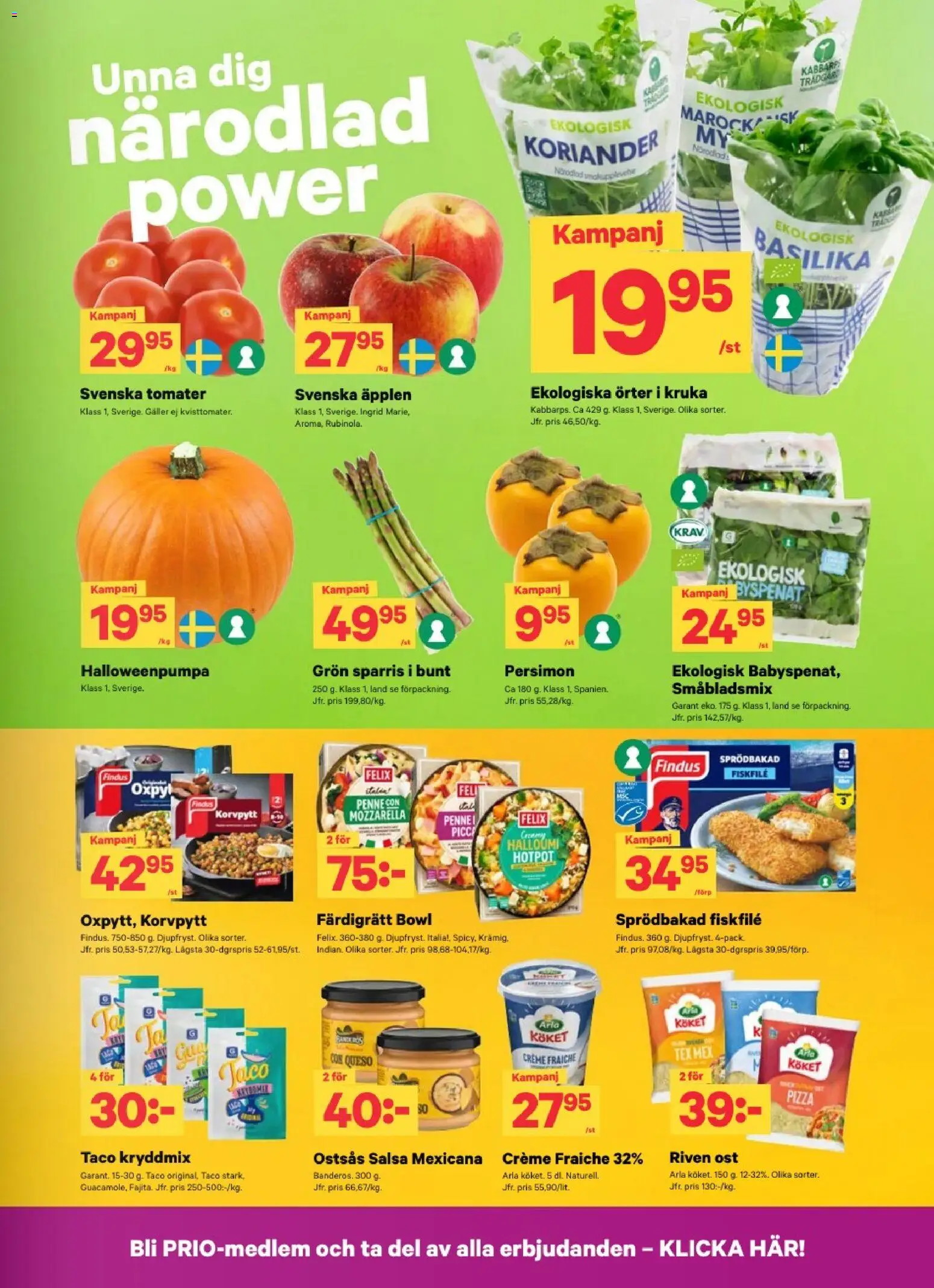 City Gross erbjudanden Reklamblad in Sverige