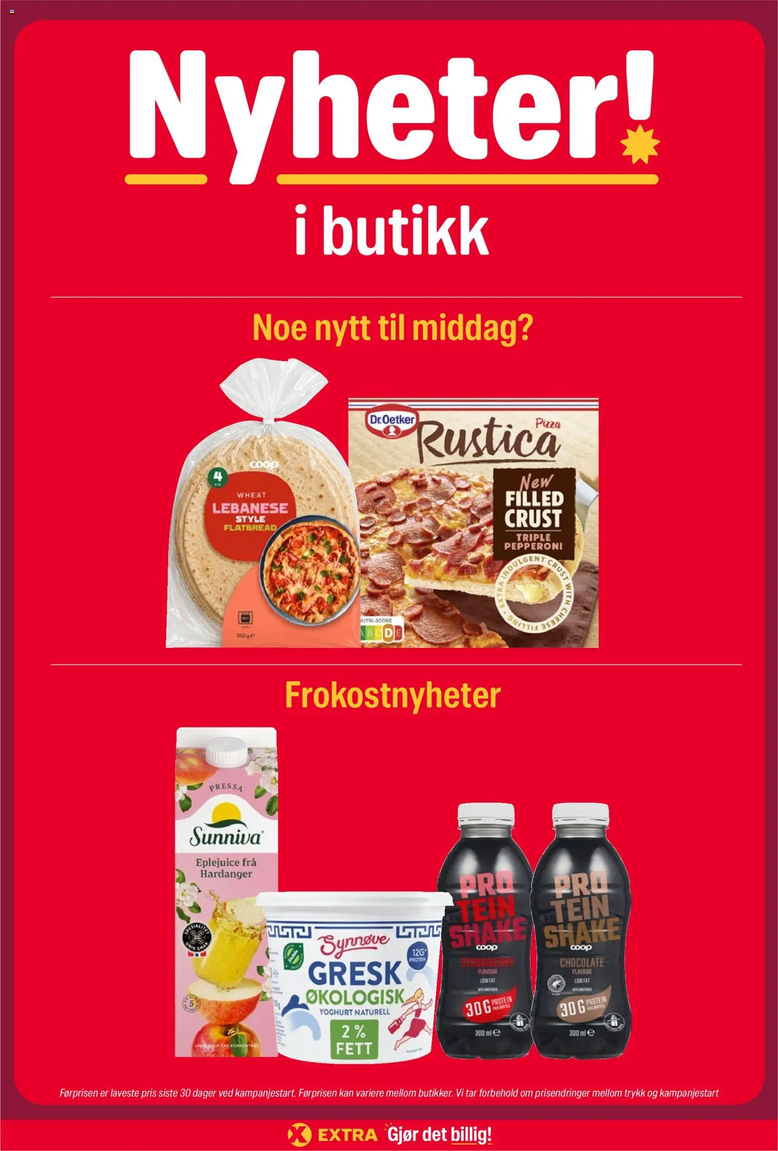 Coop Extra kundeavis Kundeavis in Norge
