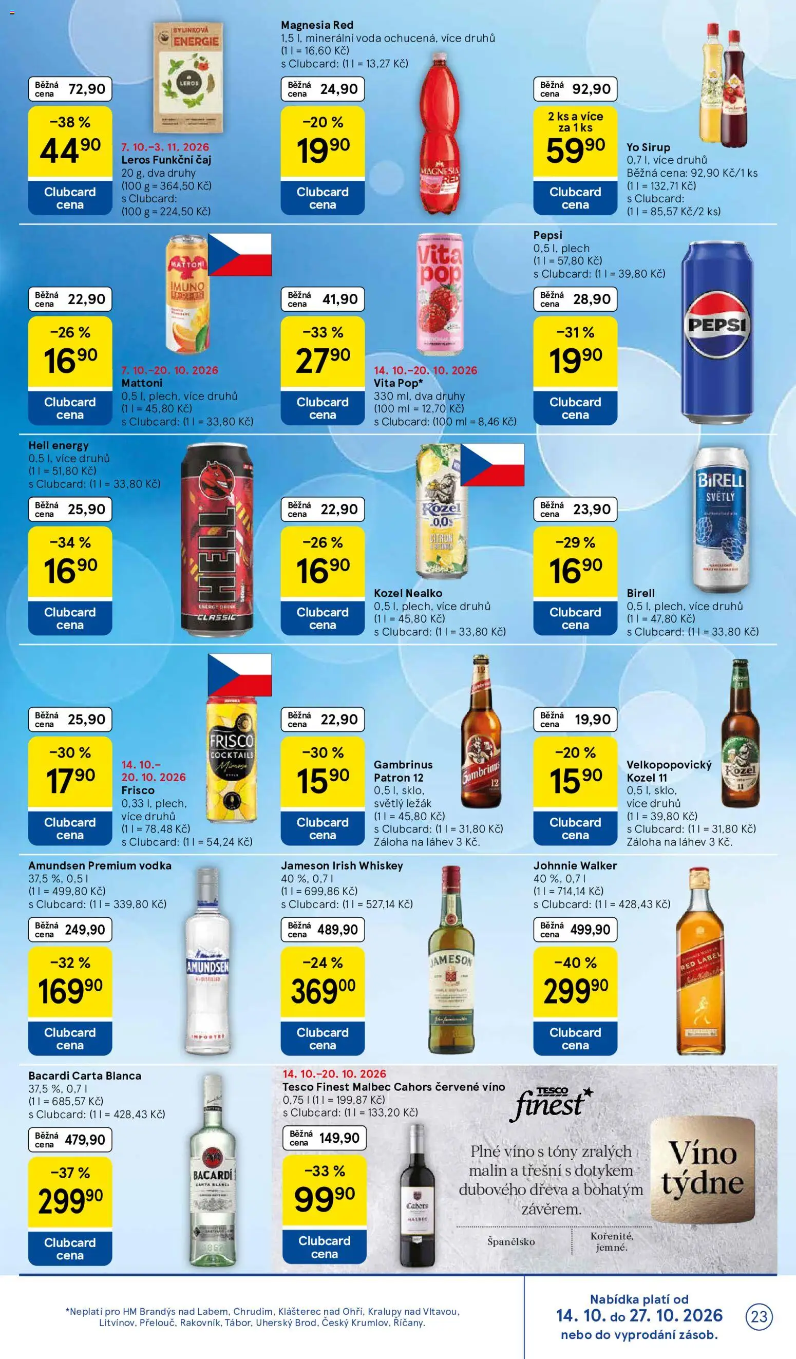 Tesco leták - Hypermarket Leták in Česko