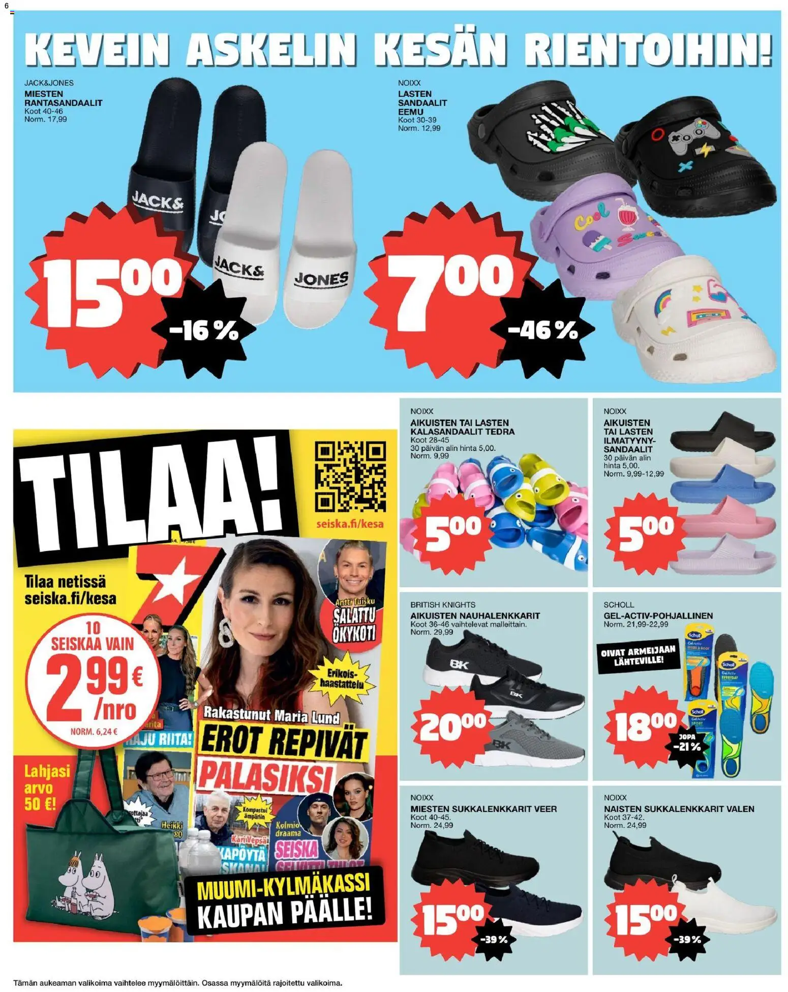 🛍️ Tokmanni tarjoukset alkaen 06/07/2026 » Katso huipputarjoukset ja säästä jo tänään! 💰 | Suomi