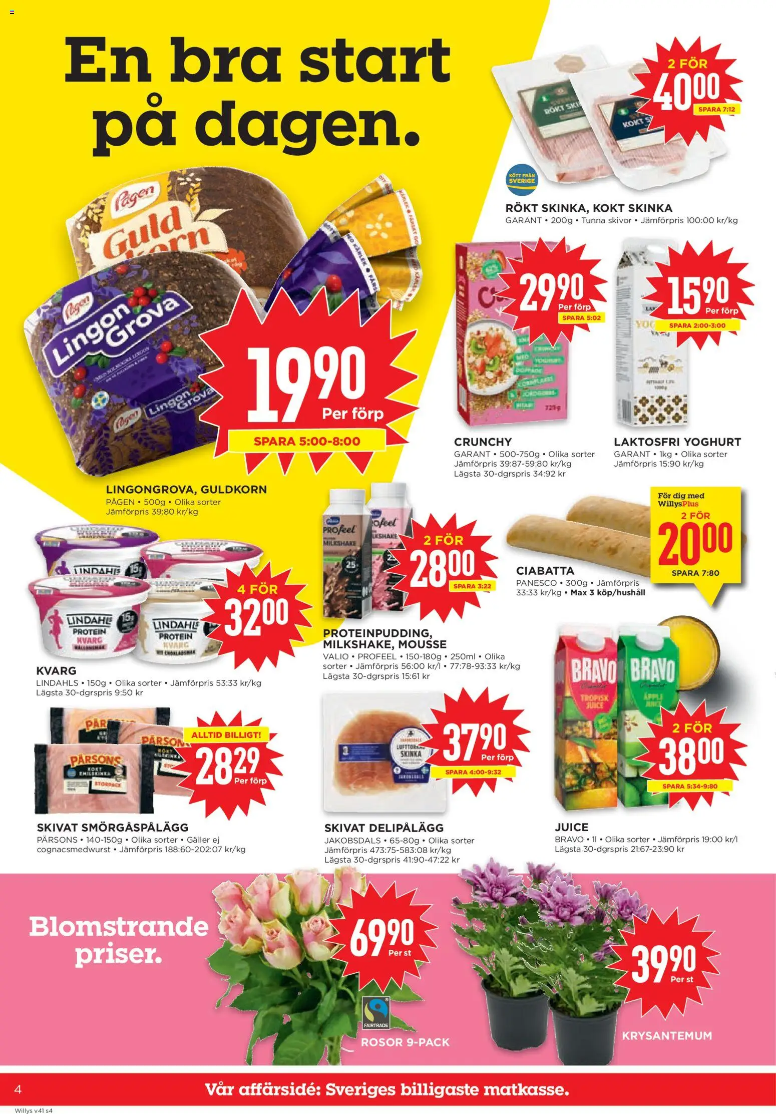 Willys erbjudanden Reklamblad in Sverige
