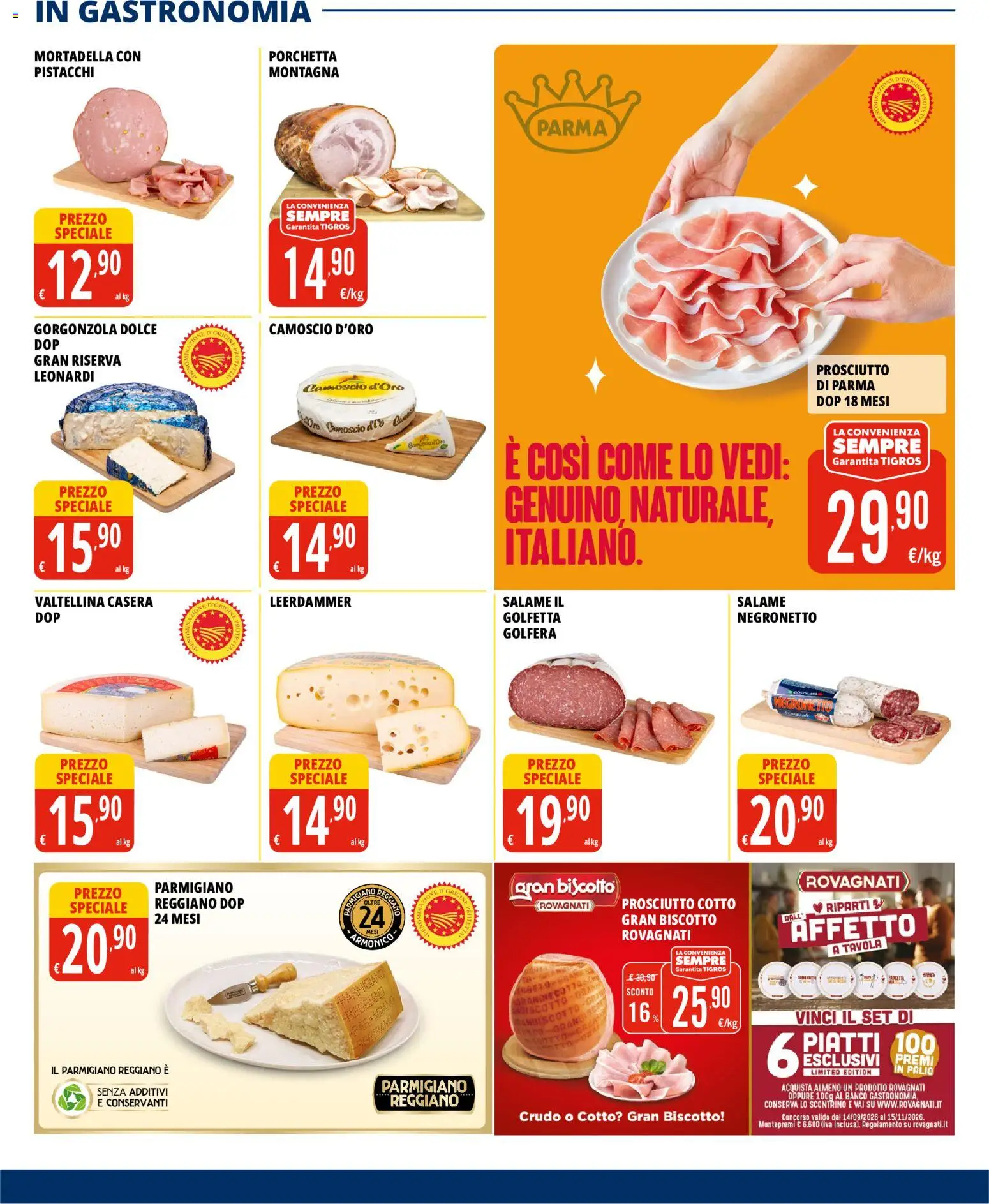 Tigros volantino Volantino in Italy