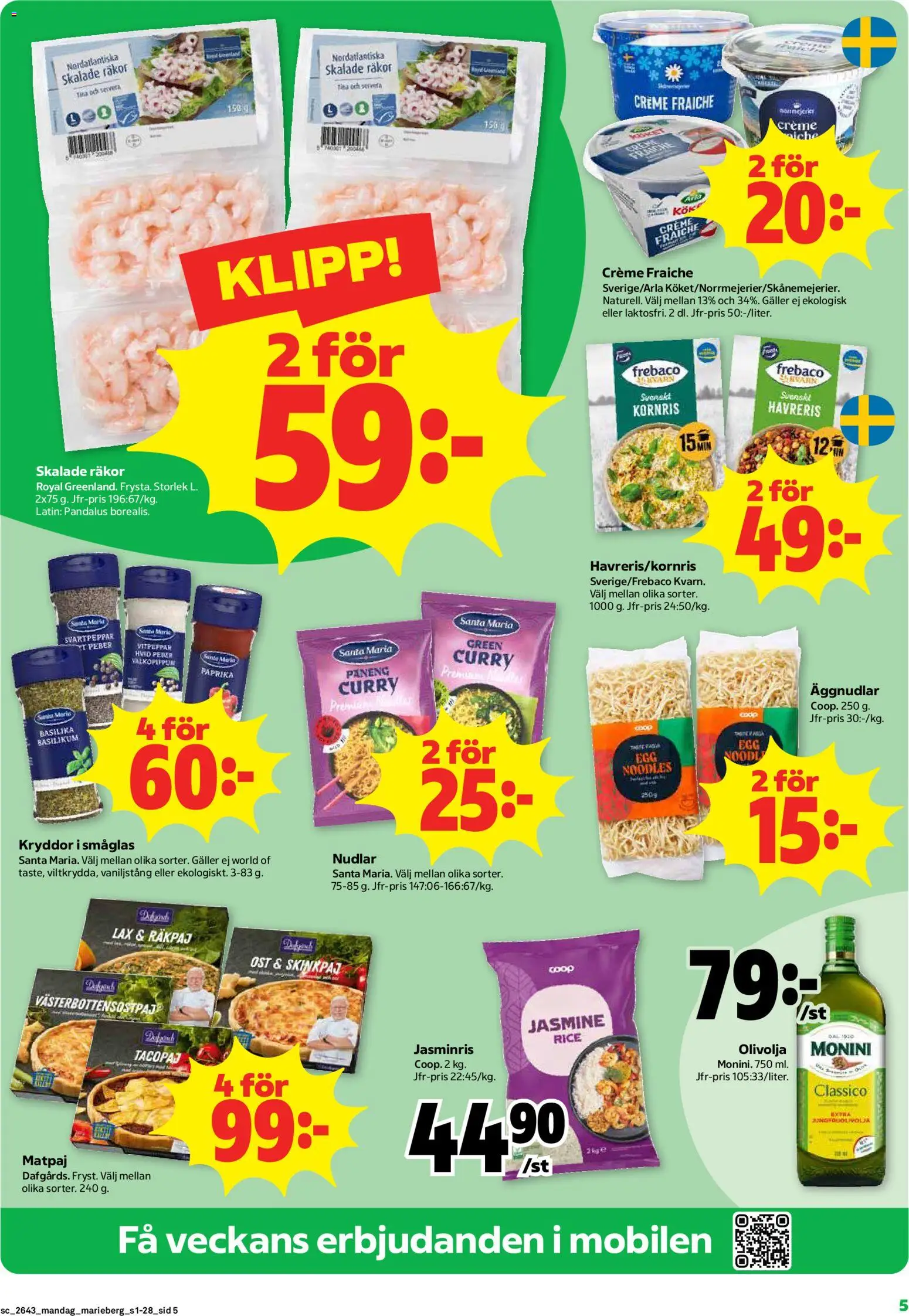Coop Forum erbjudanden Reklamblad in Sverige