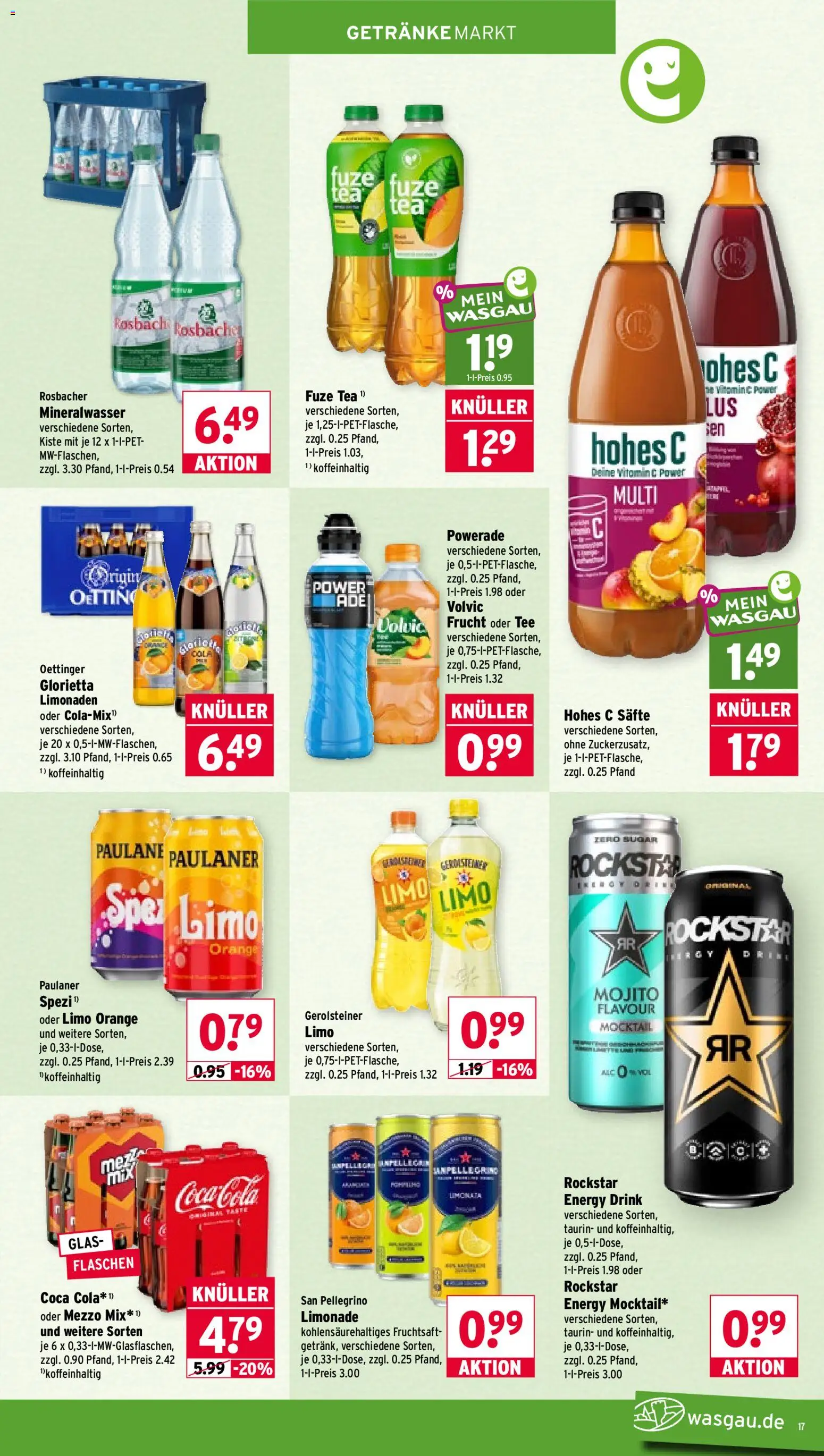 Wasgau Prospekt Prospekt in Deutschland