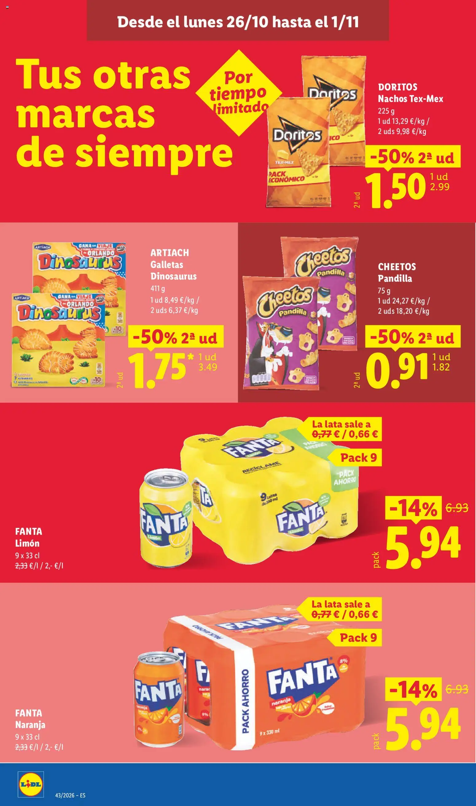 Lidl folleto Folleto in España