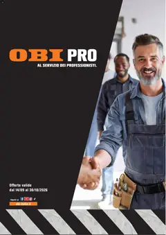 OBI OBI volantino Al Servizio Dei Professionisti