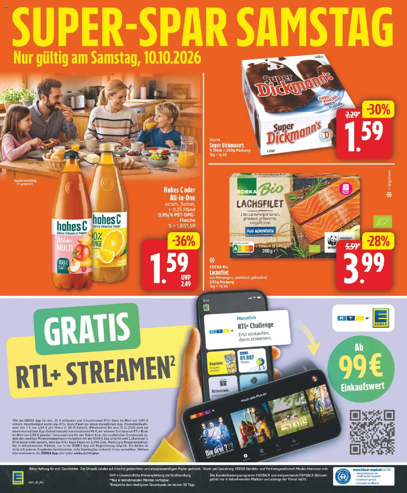 Edeka Prospekt Prospekt in Deutschland