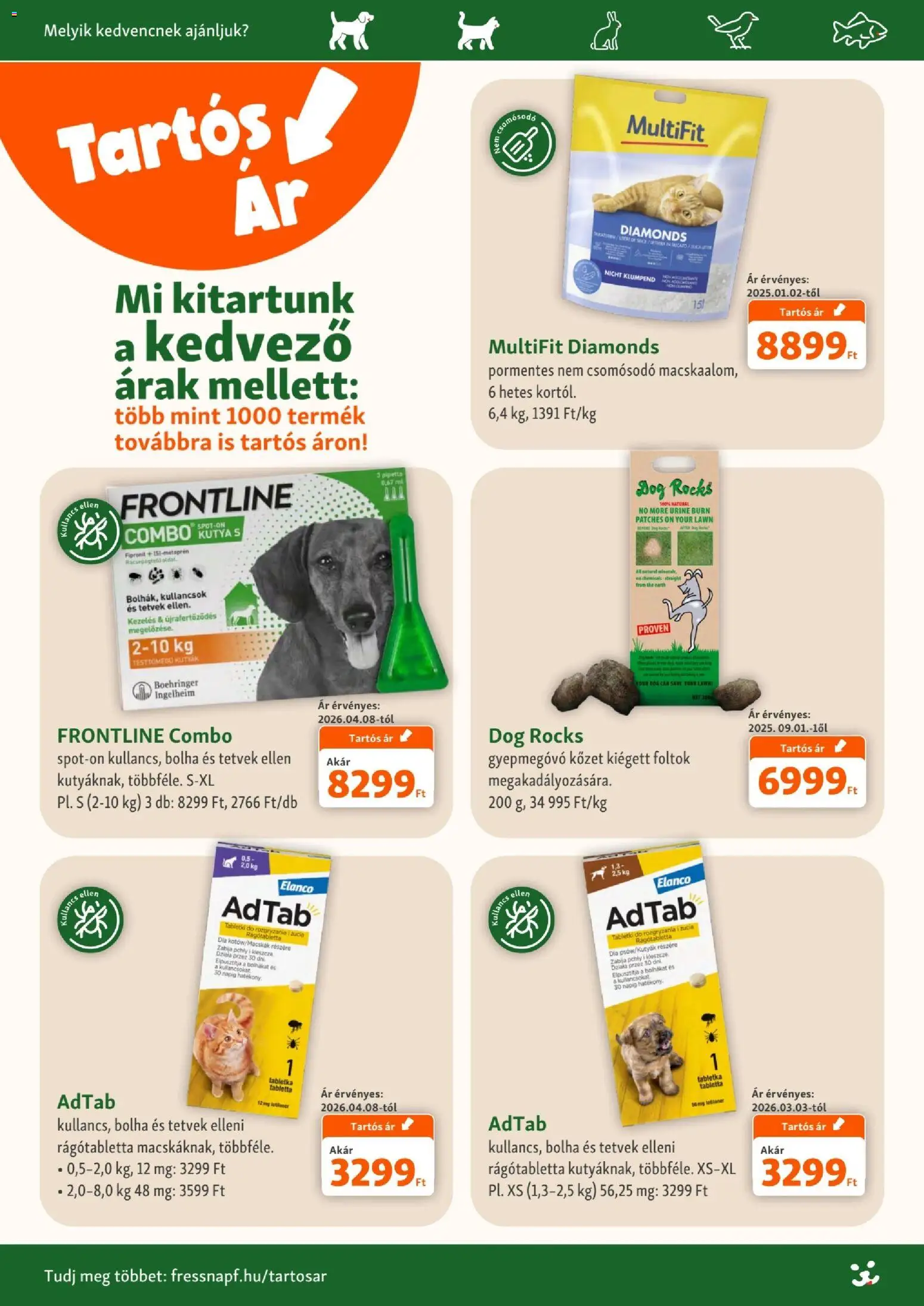 Fressnapf Akciós Újság 2026.07.02.-tól/töl - fantasztikus ajánlatokat! 🛍️ | Magyarország