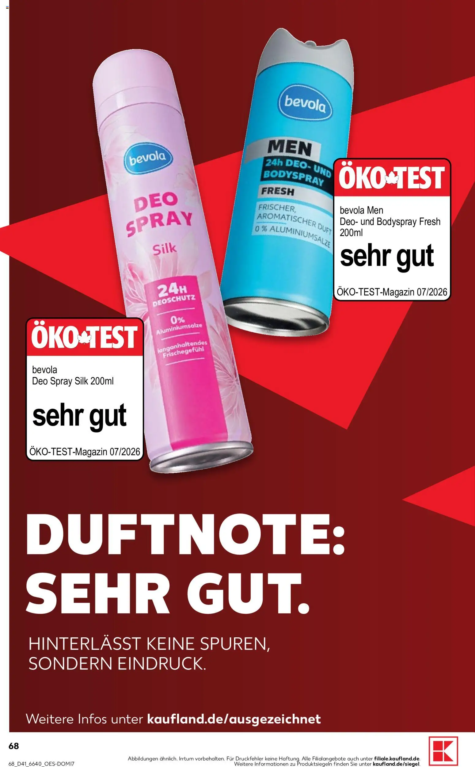 Kaufland Německo leták Leták in Česko