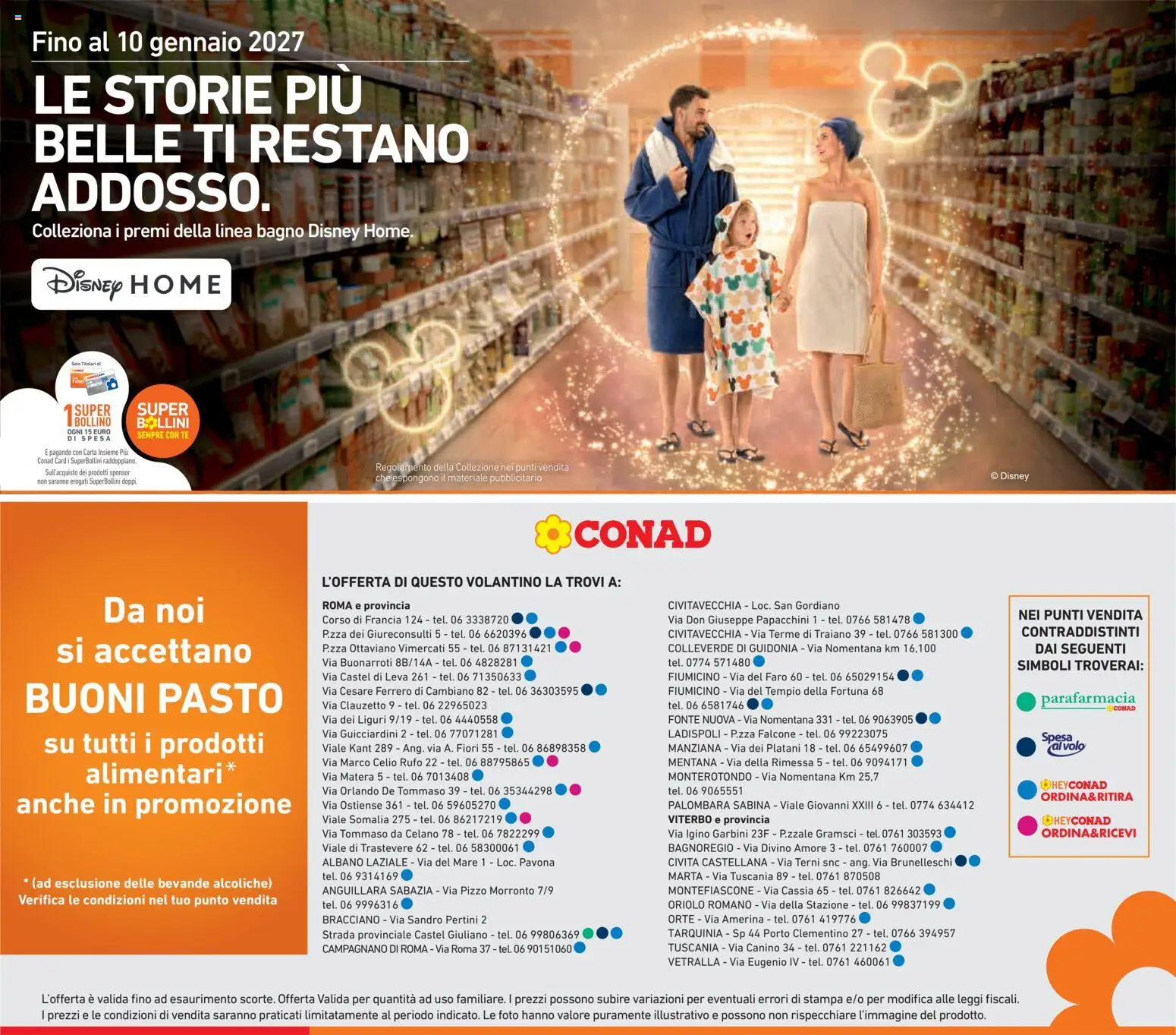 Conad volantino Volantino in Italy