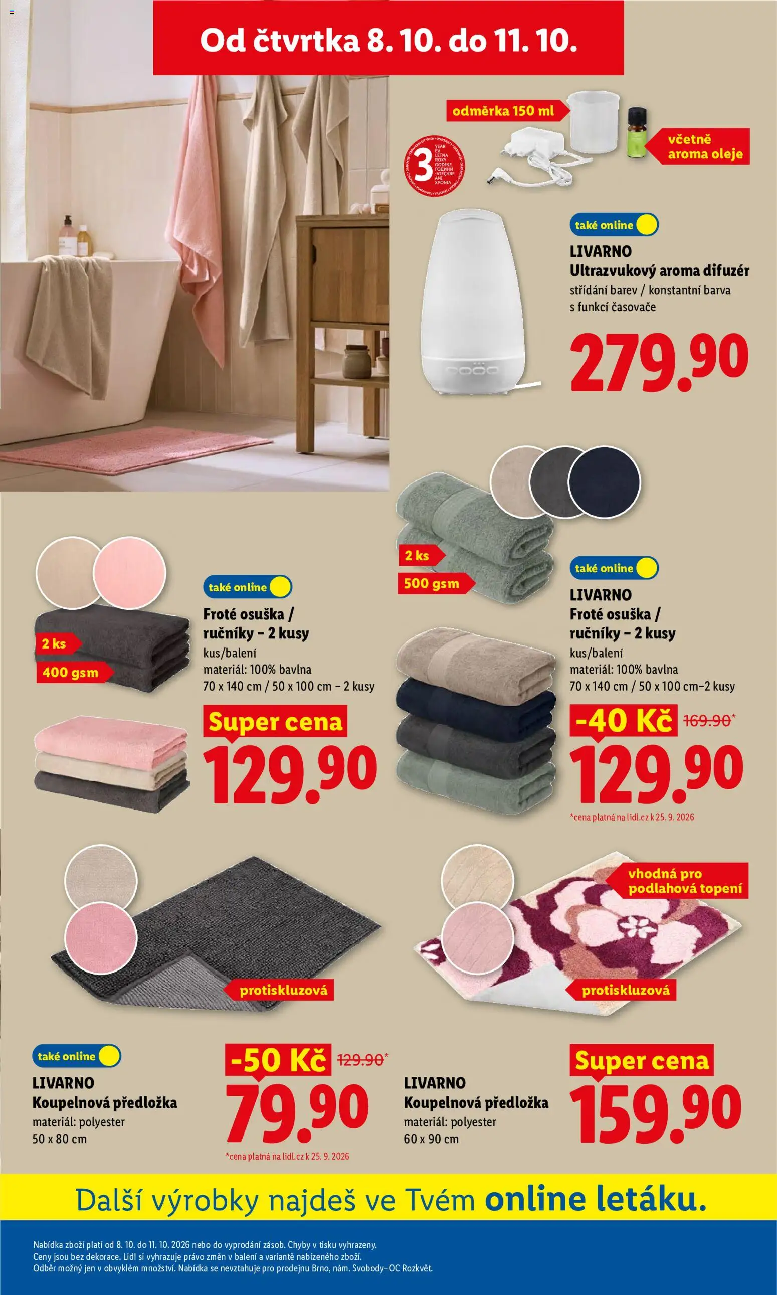 Lidl leták Leták in Česko