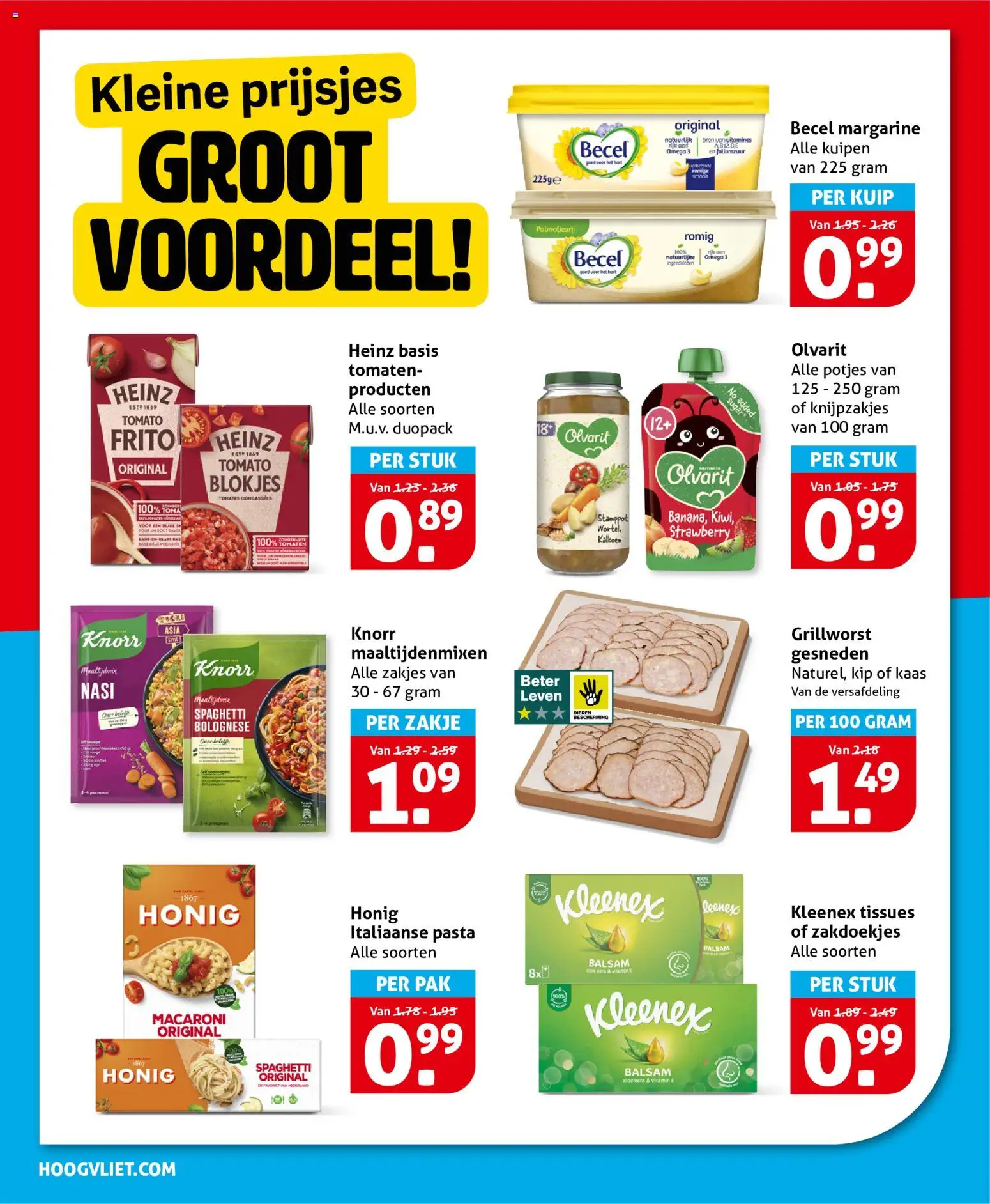 Hoogvliet folder Folder in Nederland