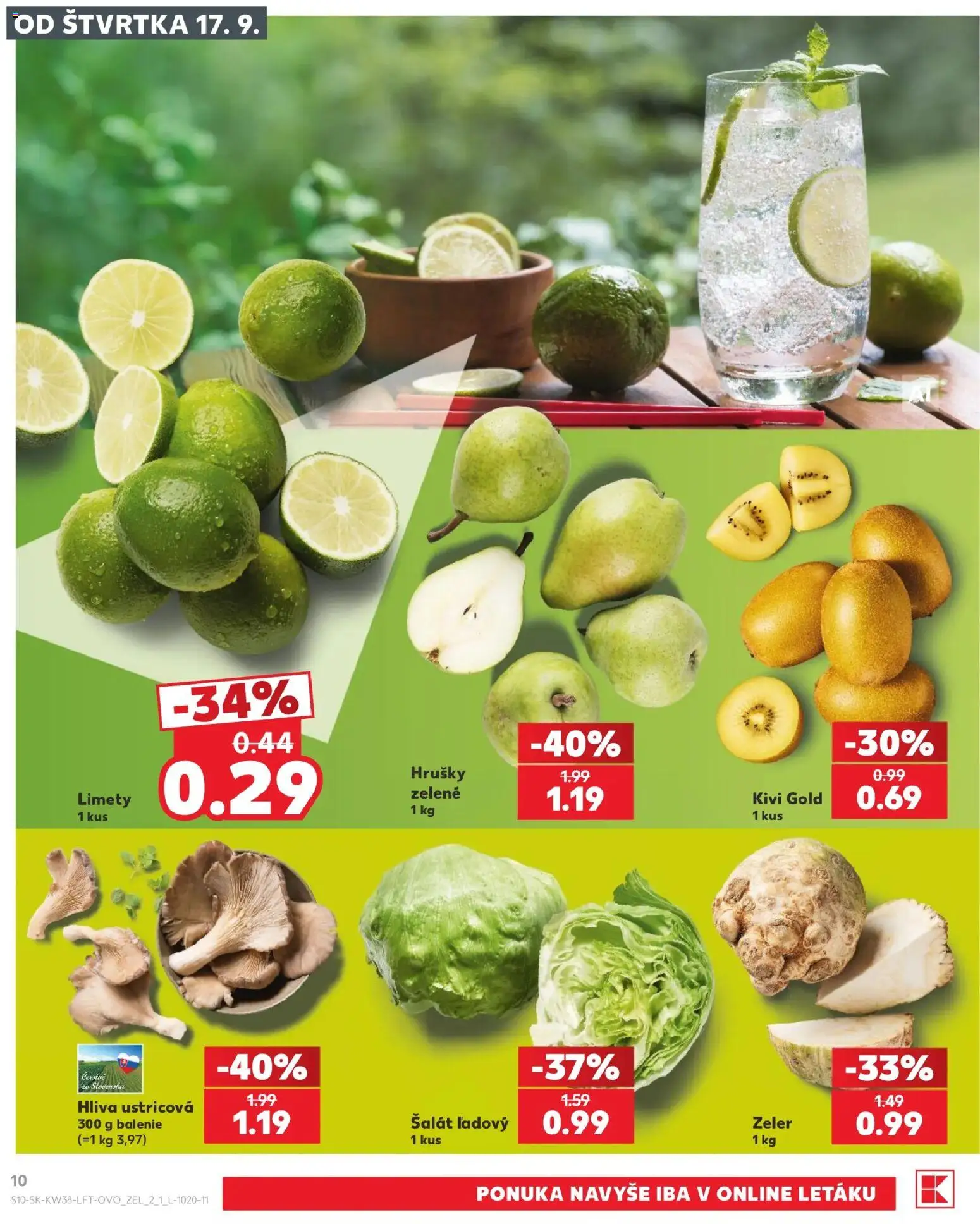 Kaufland leták Leták in Slovensko