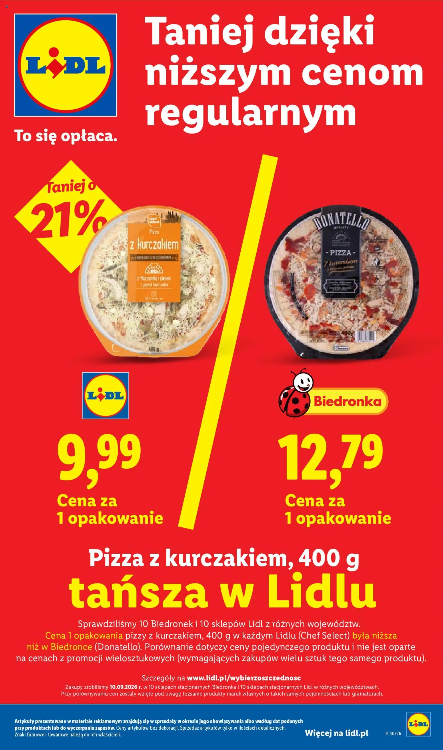 Lidl Polsko leták Leták in Česko
