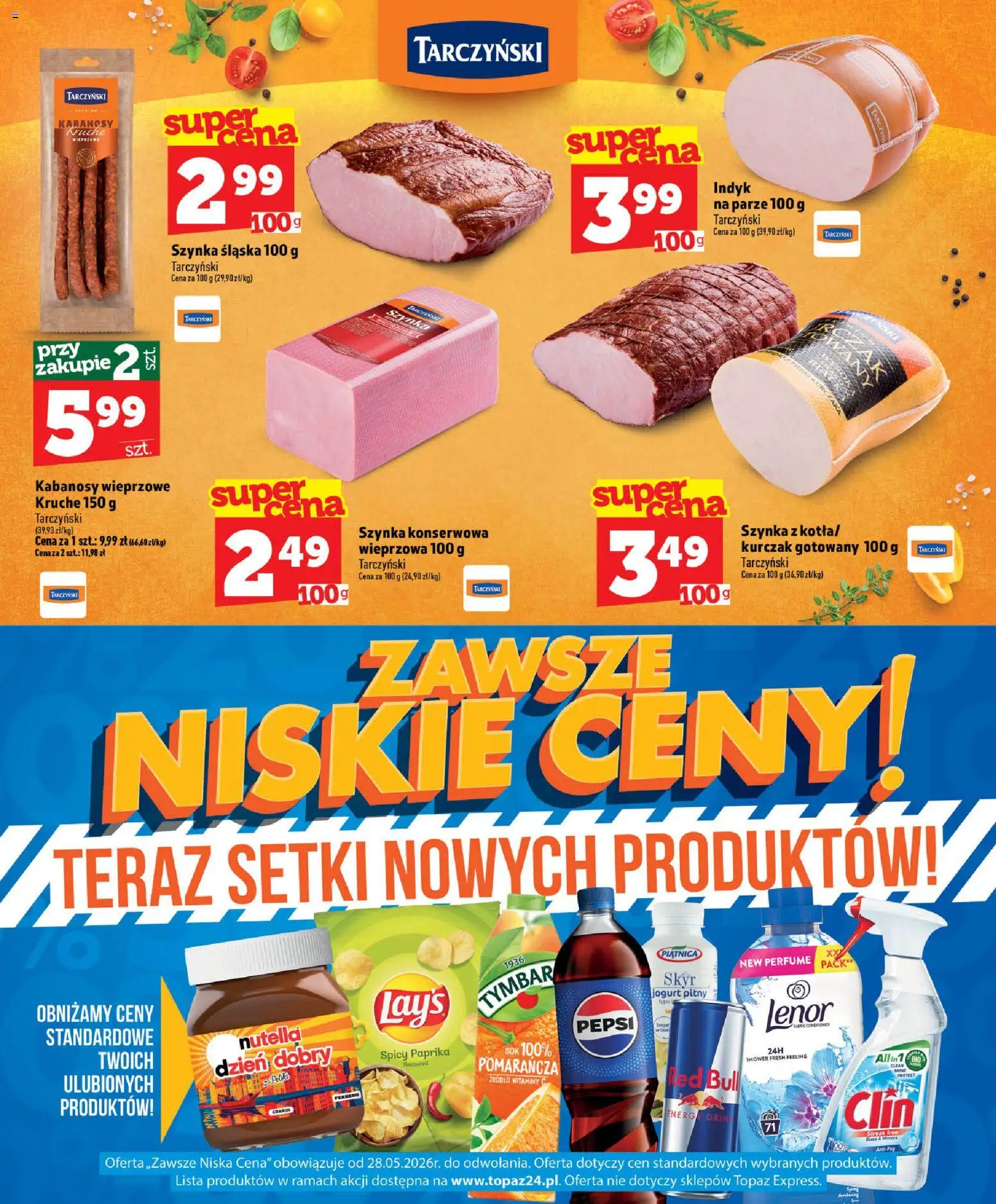 Topaz gazetka od 09.07.2026 | 🔥 Mega okazje, które musisz zobaczyć! | Polska