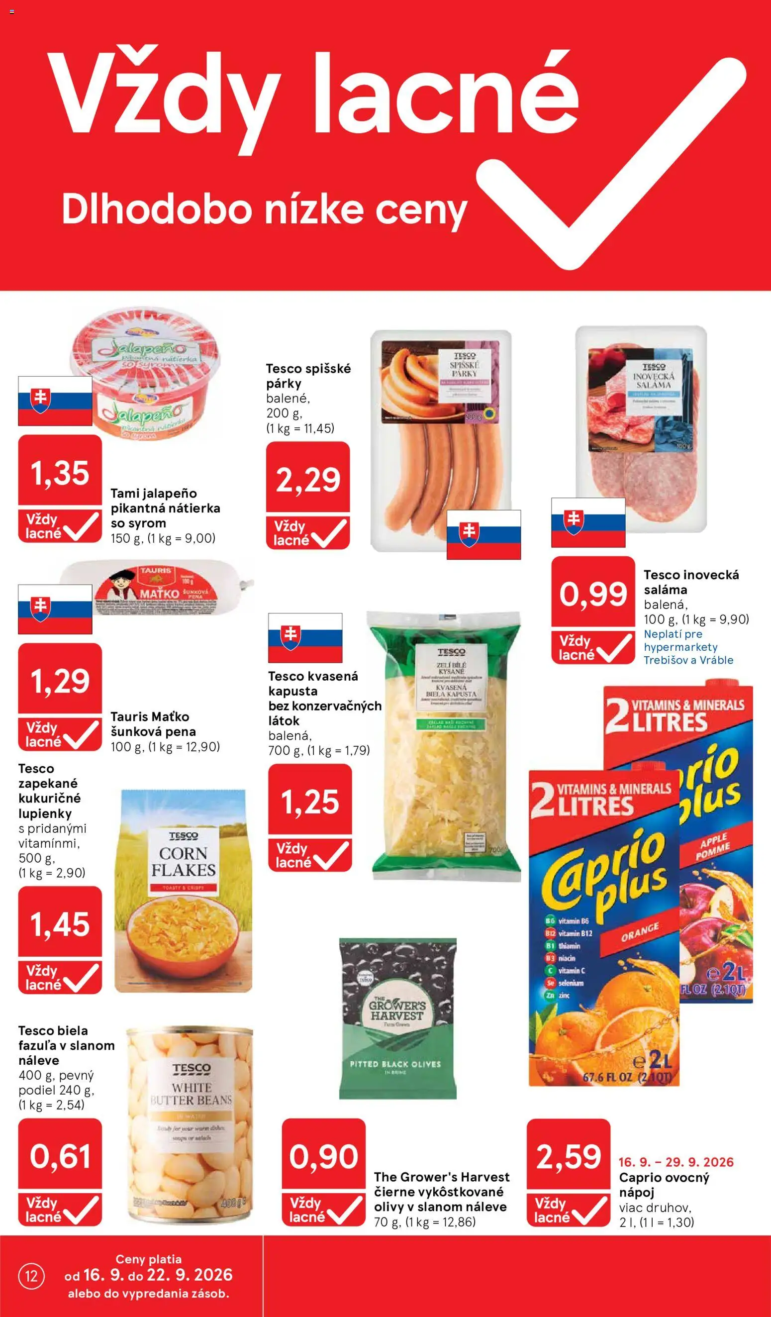 Tesco Hypermarket - leták Leták in Slovensko