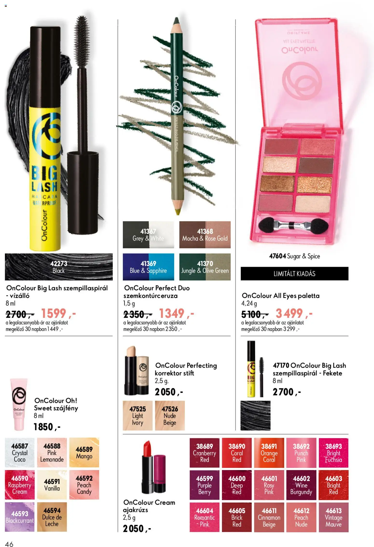 Oriflame Akciós Újság 2026.07.08.-tól/töl - fantasztikus ajánlatokat! 🛍️ | Magyarország