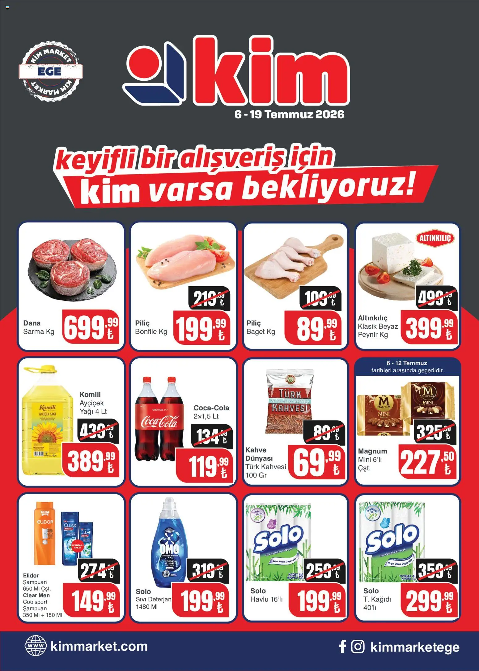 🛍️ Kim Market Katalog, 06 Temmuz 2026 itibariyle » Özel fırsatları keşfedin ve bugün tasarruf edin! 💰 | Türkiye
