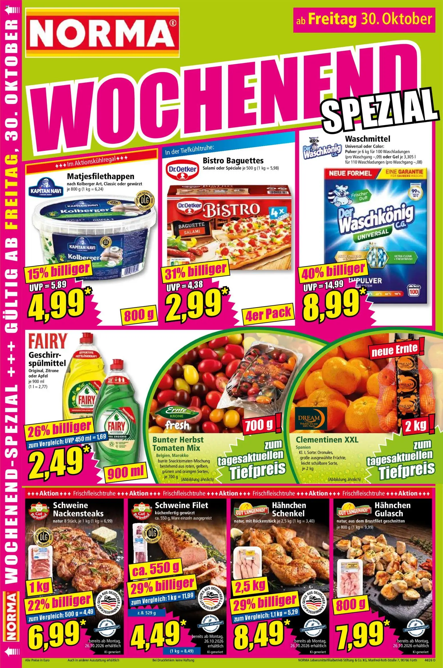 Norma Prospekt Prospekt in Deutschland