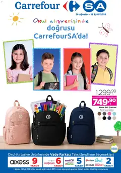 CarrefourSA - Okula dönüş Aktüel Broşür ve Katalogları