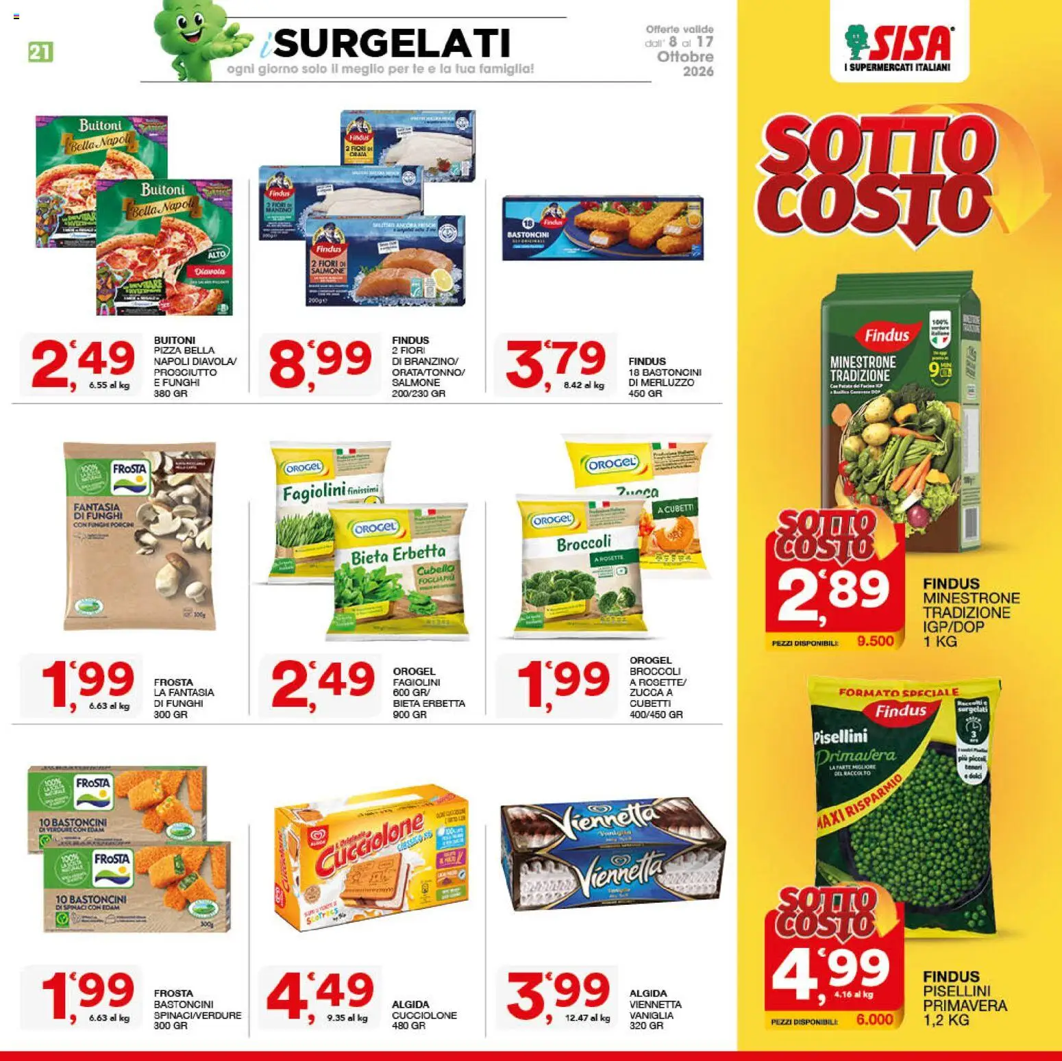 SISA volantino Volantino in Italy