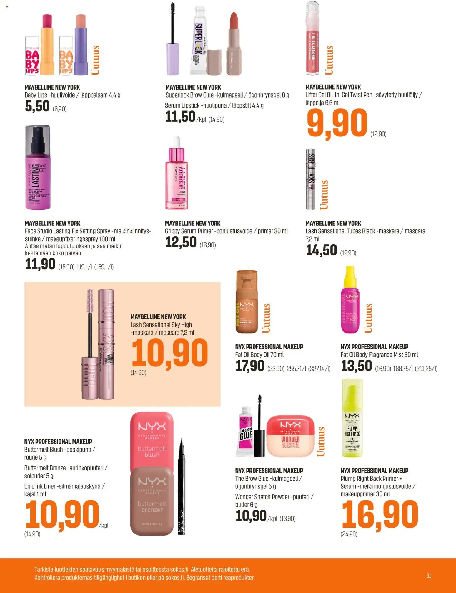 🛍️ Sokos tarjoukset alkaen 10/06/2026 » Katso huipputarjoukset ja säästä jo tänään! 💰 | Suomi