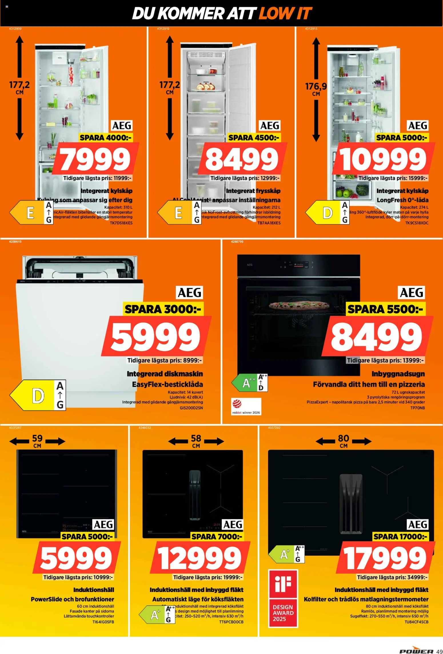 Power erbjudanden Reklamblad in Sverige