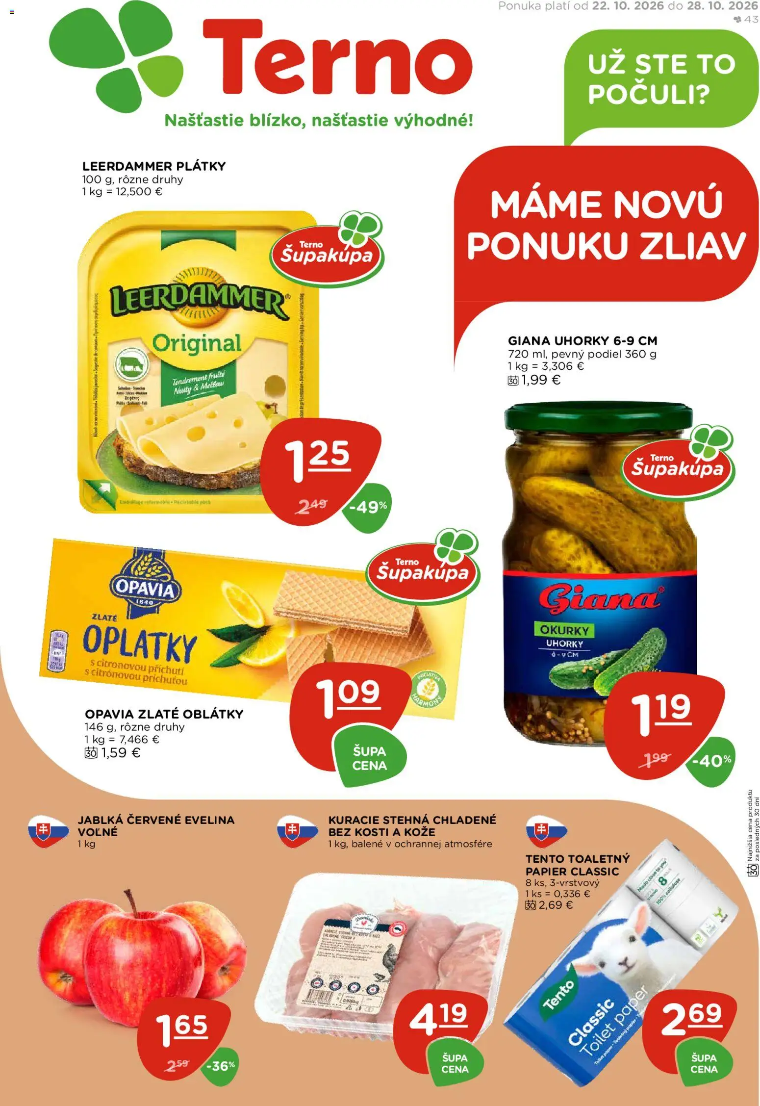 Terno leták Leták in Slovensko
