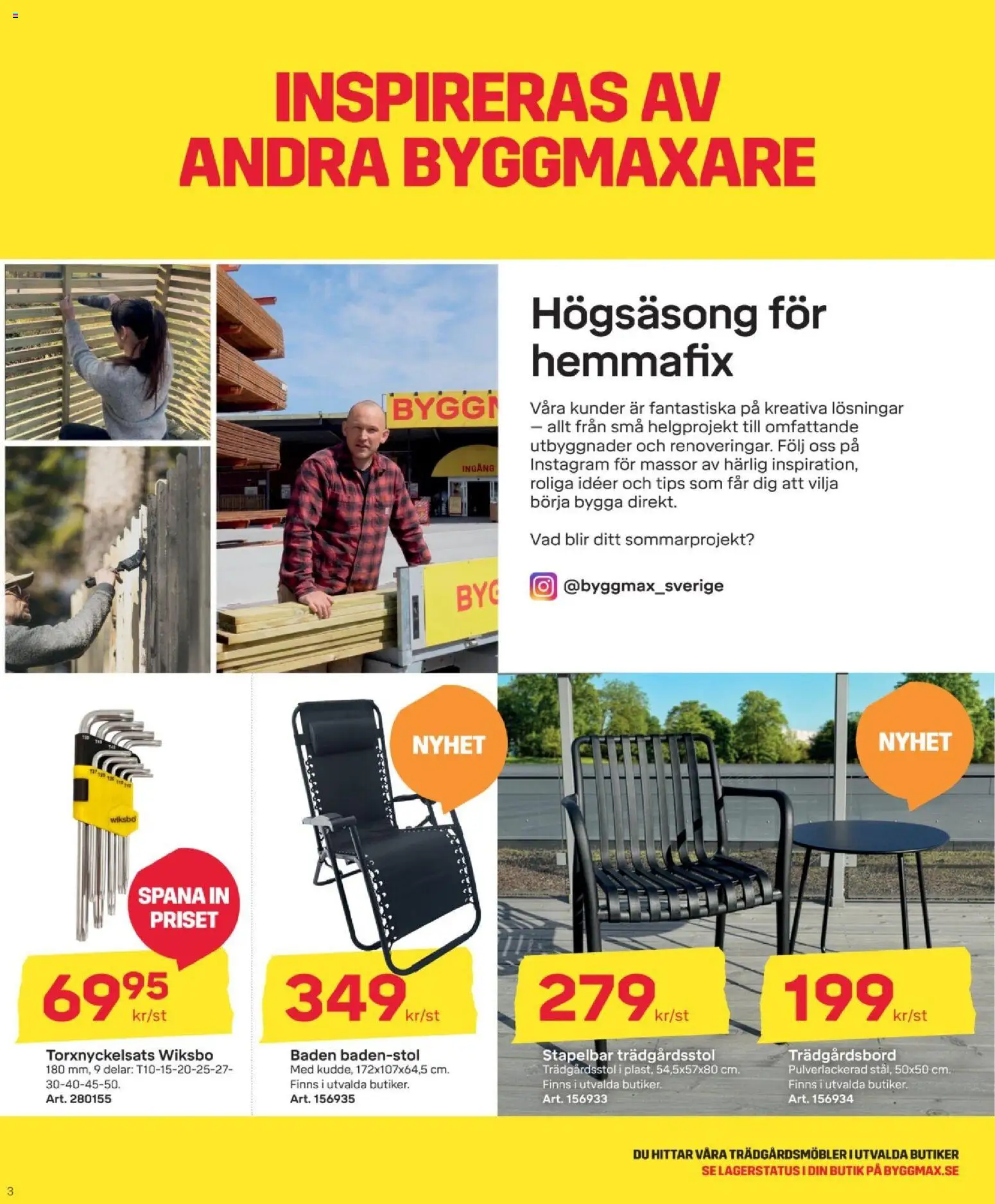 Nuvarande ByggMax erbjudanden från 📣 26/06/2026 - 12/07/2026 📣 | Sverige