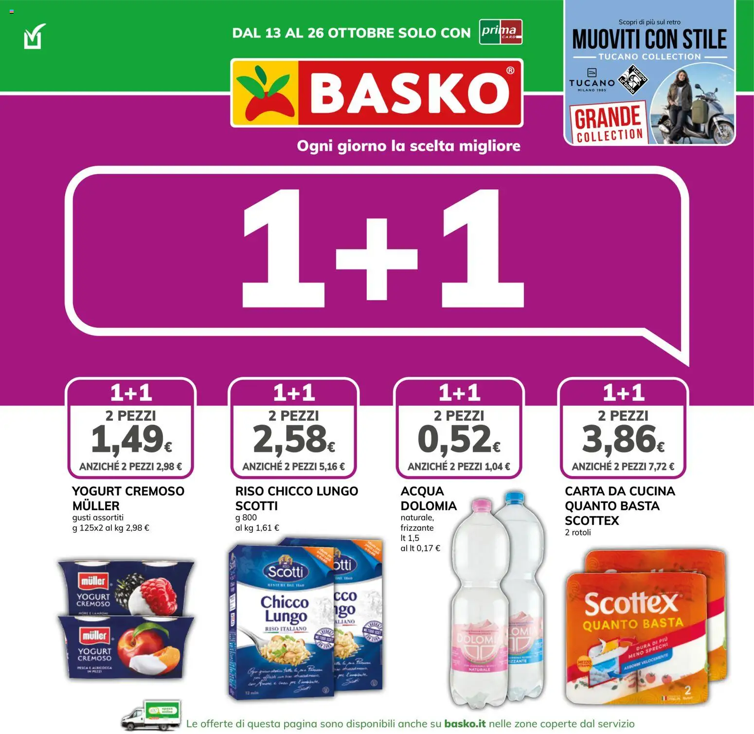 Basko volantino Volantino in Italy