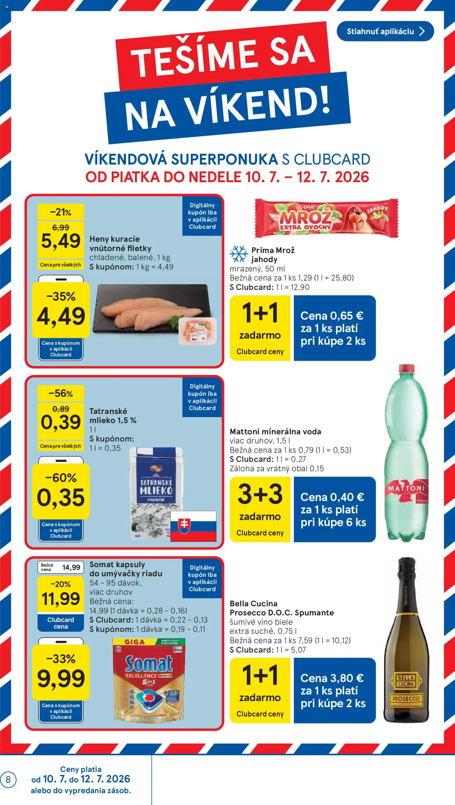 Tesco Hypermarket - leták od 08.07.2026 » Pozrite si limitované zľavy a ušetrite ešte dnes! | Slovensko