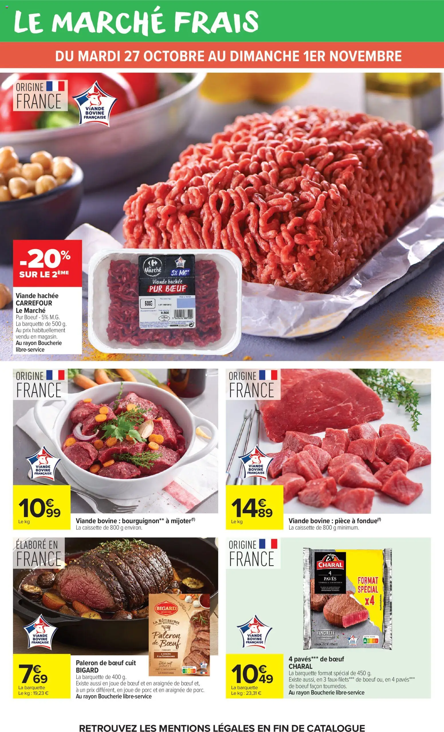 Carrefour Market catalogue Catalogue in France