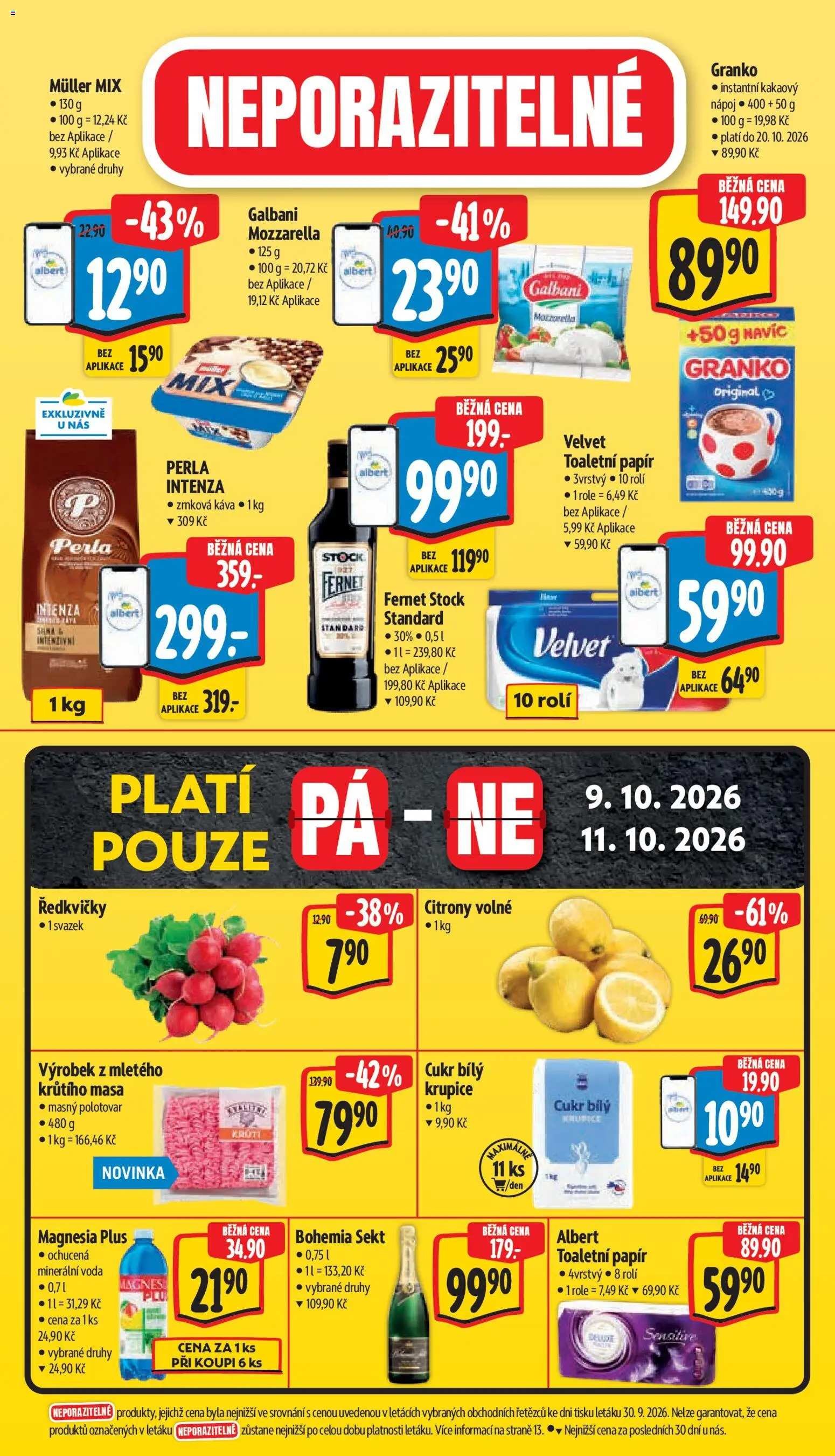 Albert leták - Hypermarket Leták in Česko