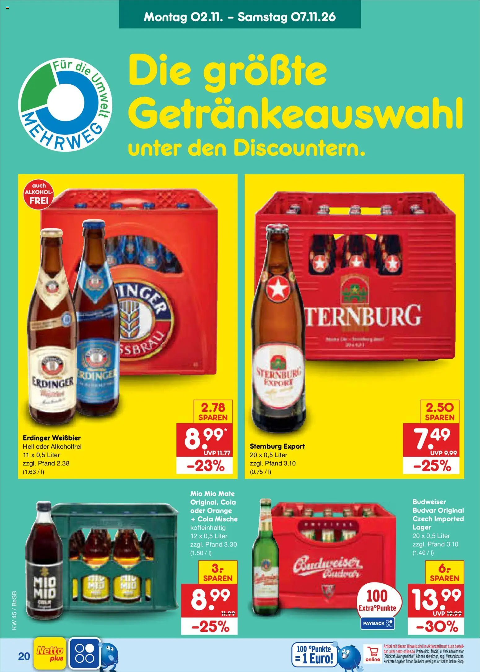 Netto Marken-Discount Prospekt Prospekt in Deutschland