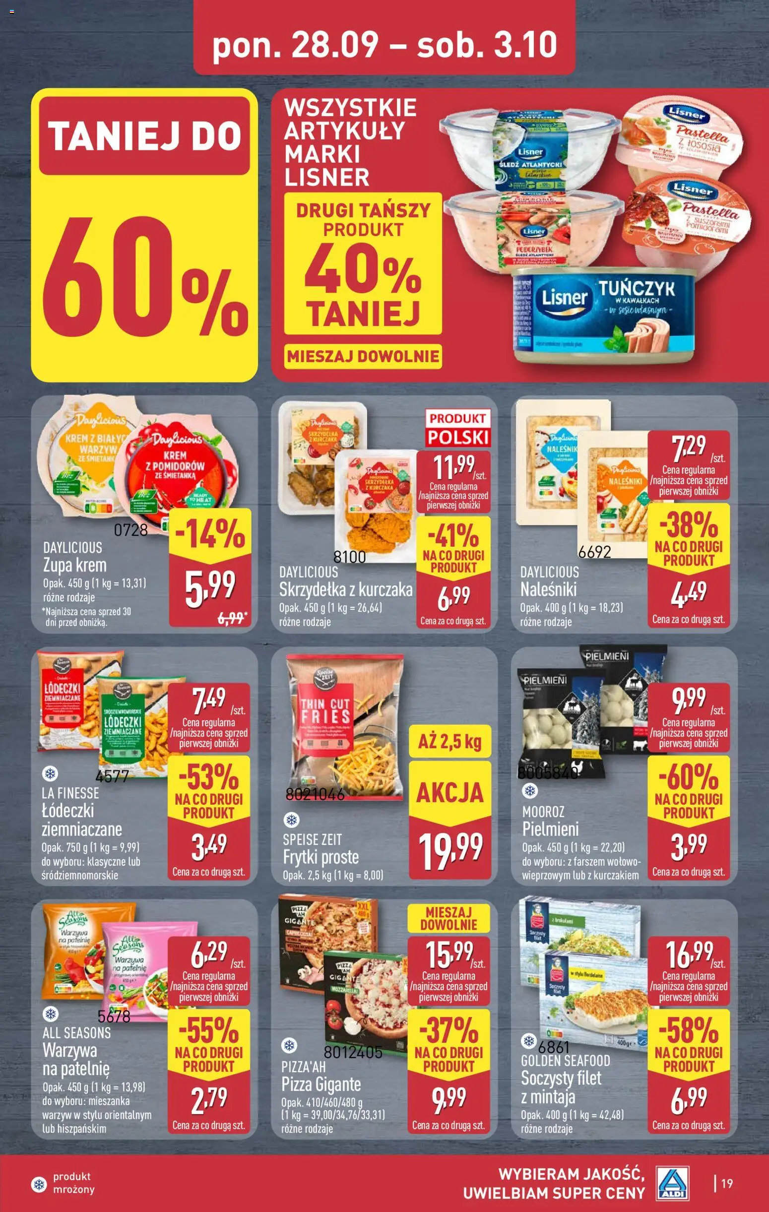 Aldi Polsko leták Leták in Česko