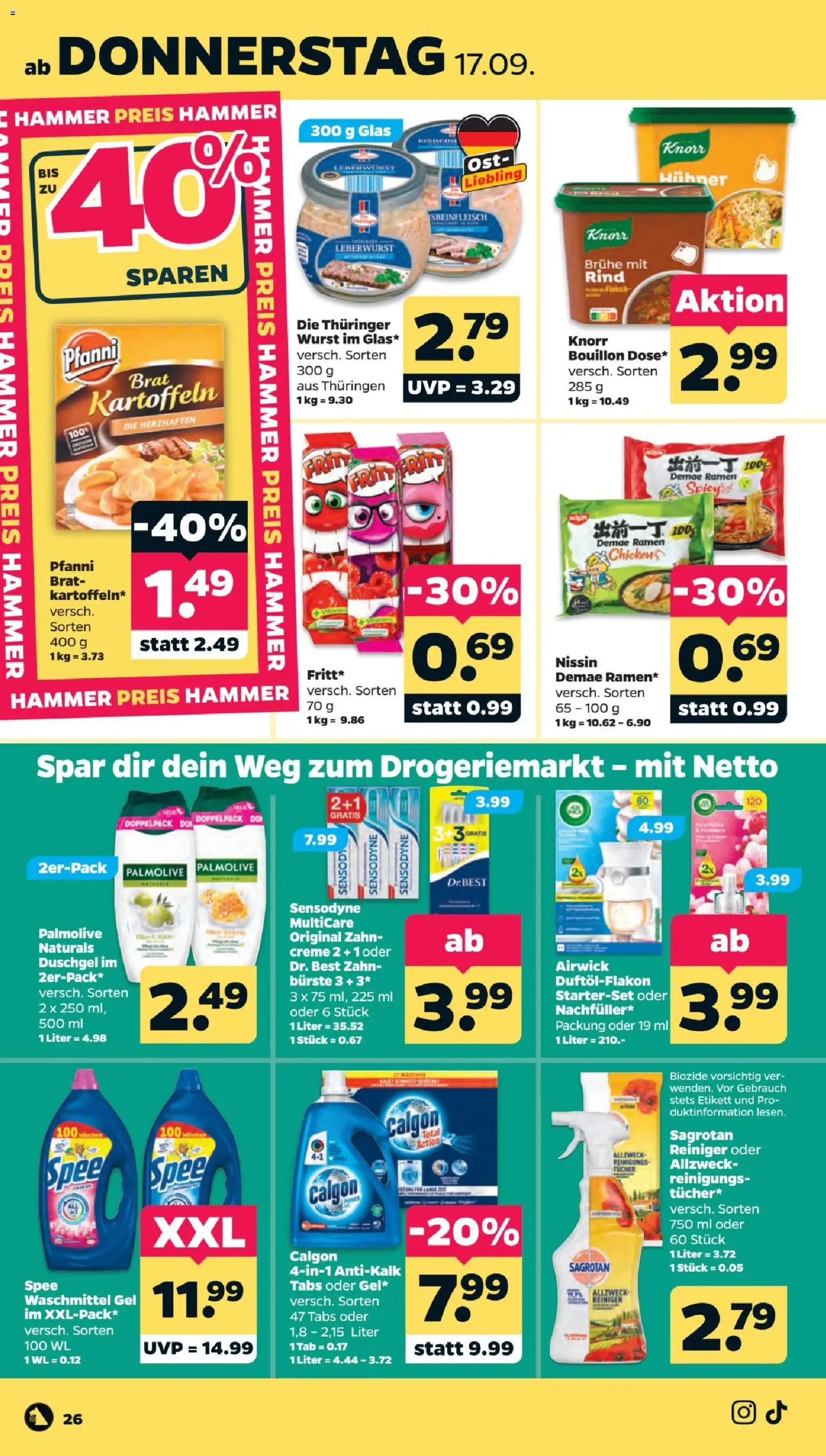 Netto Prospekt Prospekt in Deutschland
