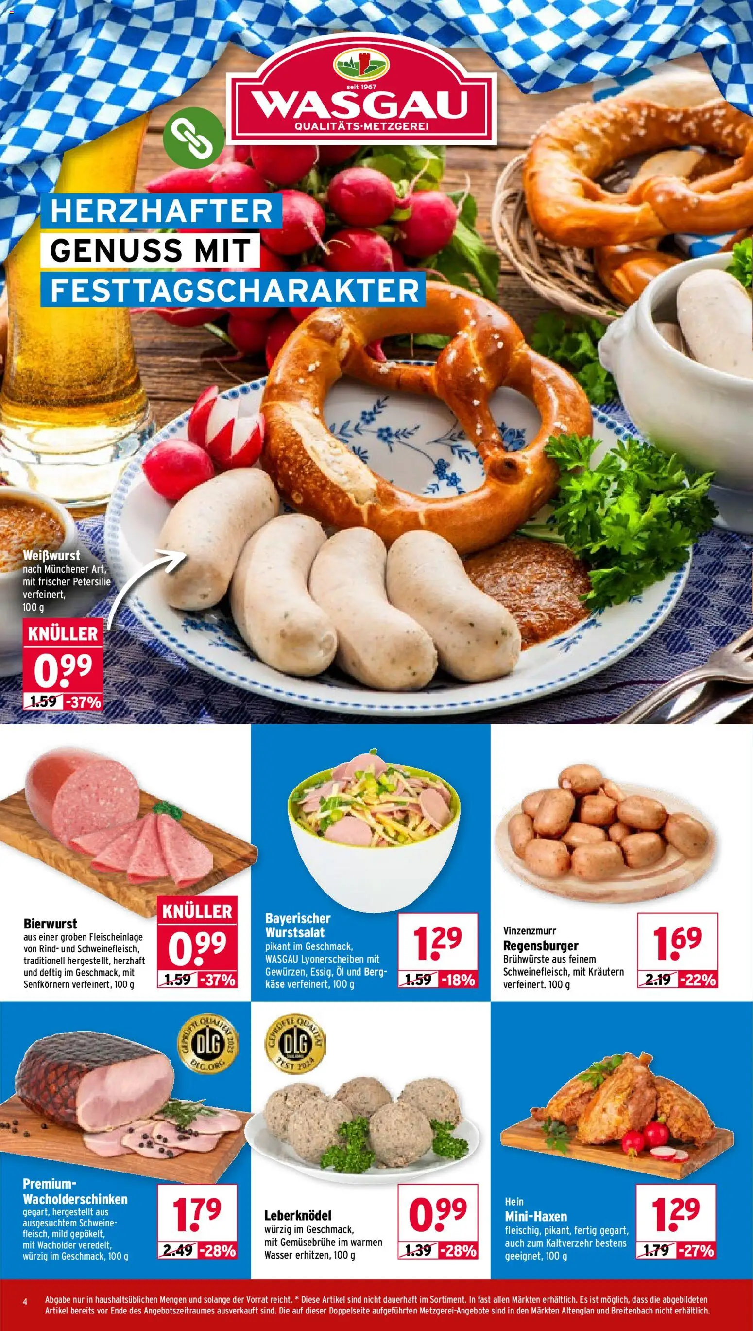 Wasgau Prospekt Prospekt in Deutschland