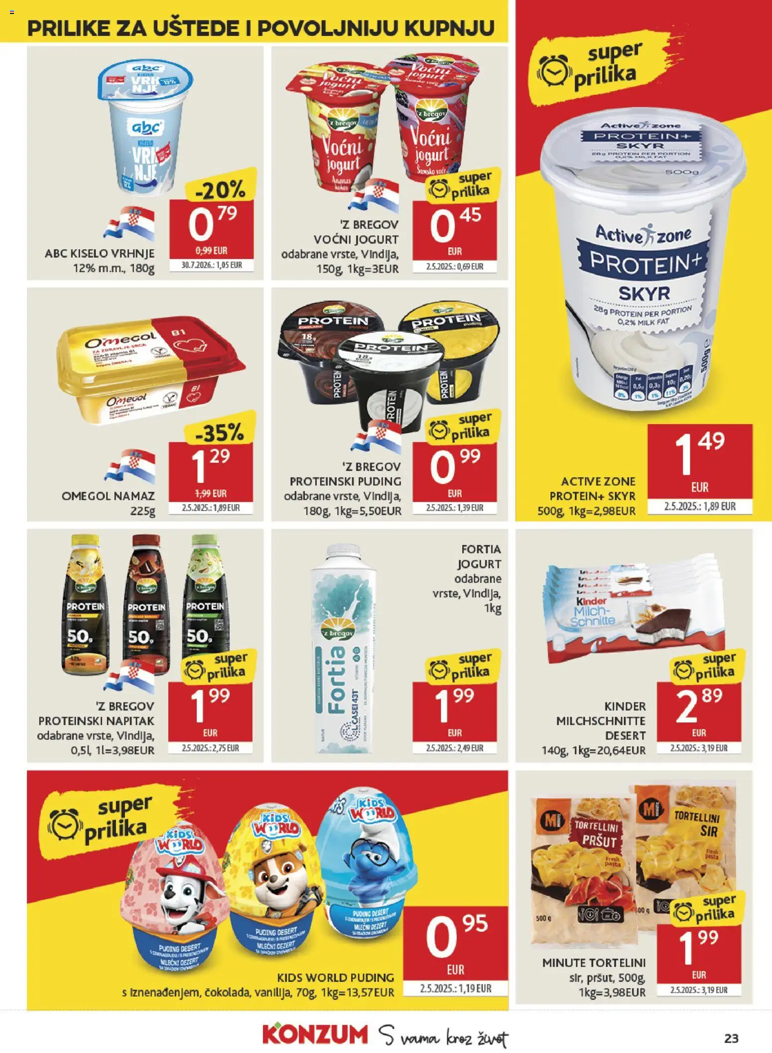 Konzum HR akciós újság Akciós újság in Magyarország