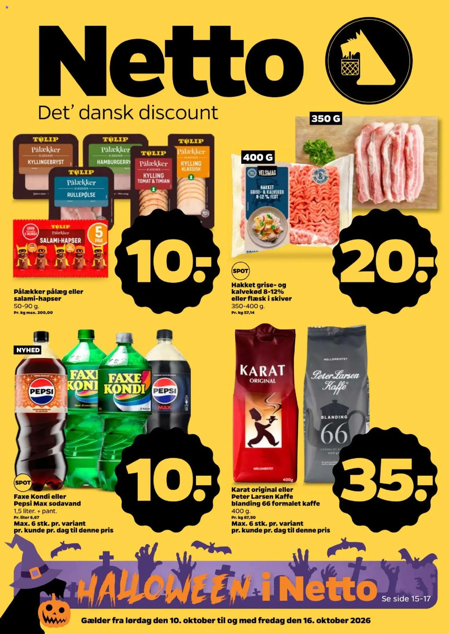 Netto - Tilbudsavis uge 42 Tilbudsavis in Danmark