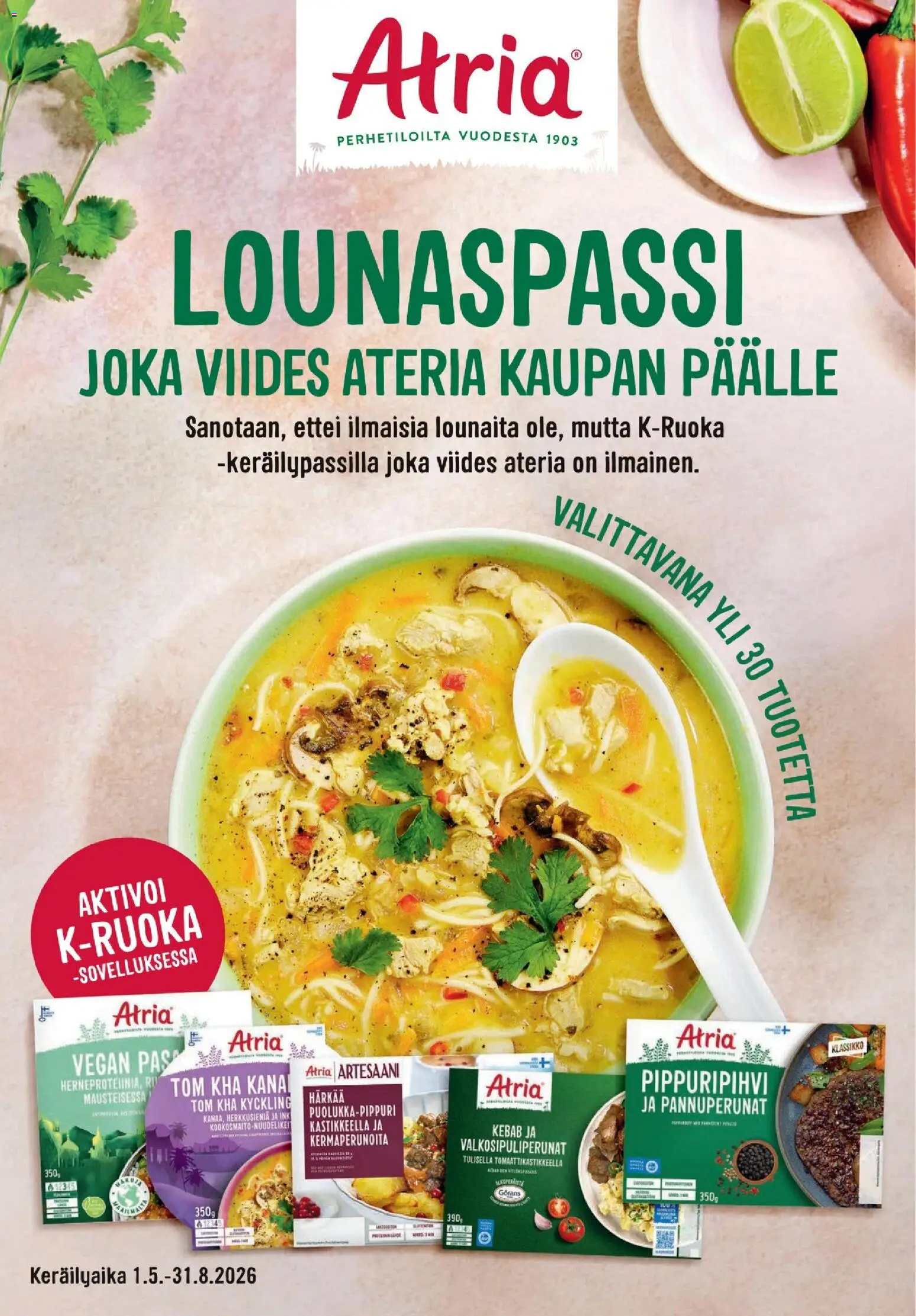 🛍️ K-Market tarjoukset - K-Ruoka alkaen 10/06/2026 » Katso huipputarjoukset ja säästä jo tänään! 💰 | Suomi