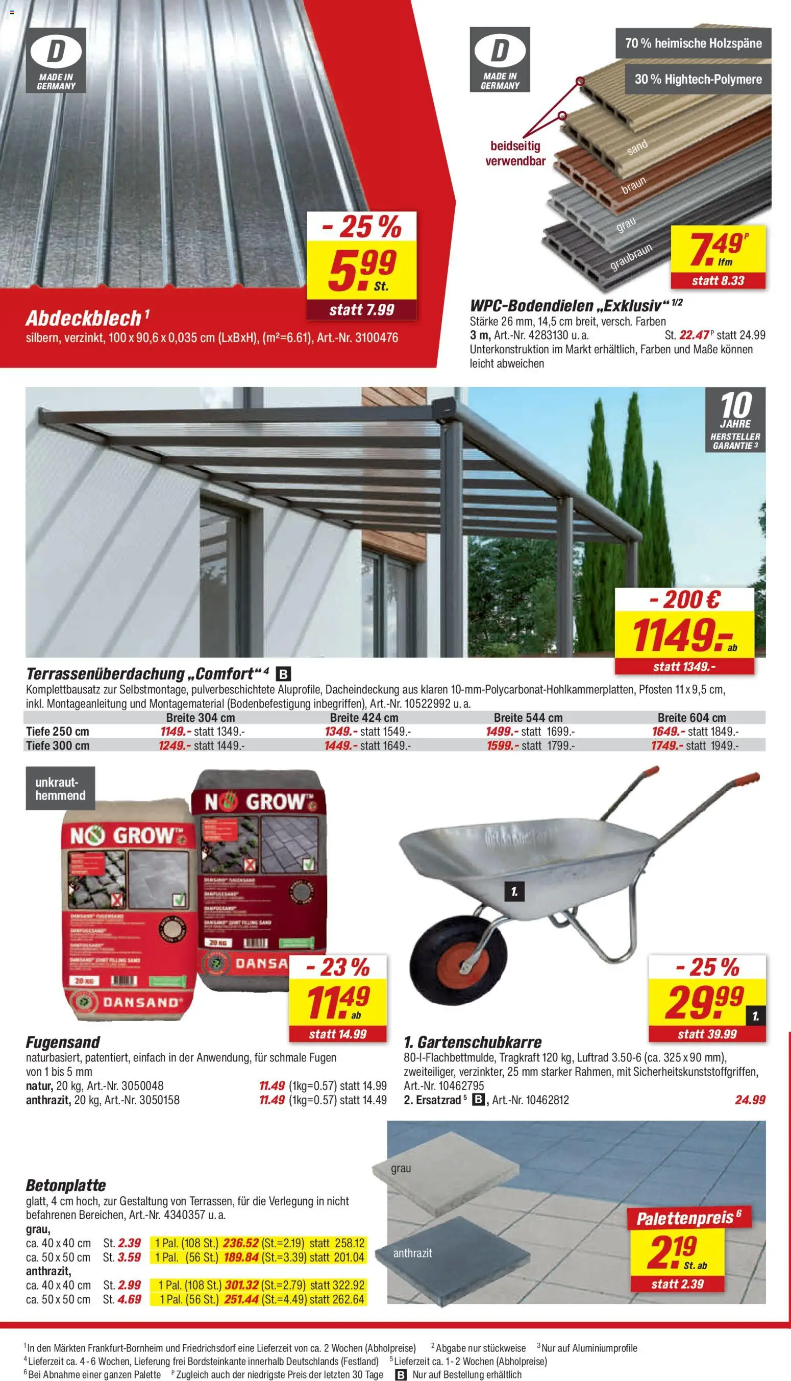 Toom Baumarkt Prospekt | 11.07.2026 | Wie erhält man einen begrenzten Rabatt? | Deutschland