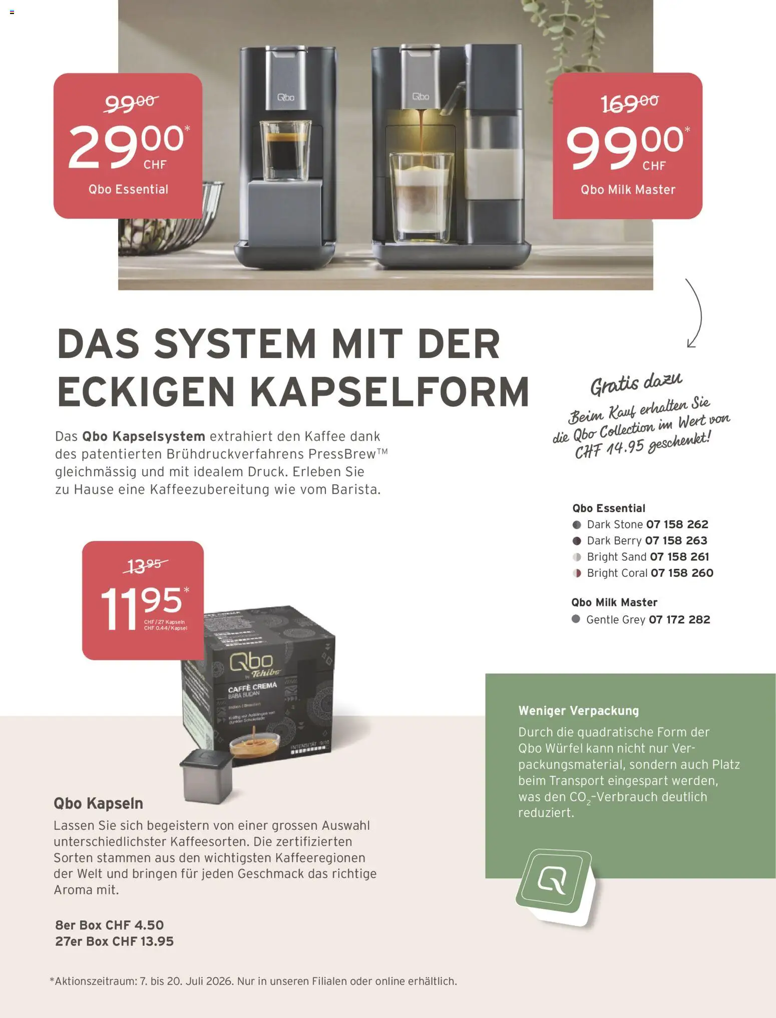 🛍️ Tchibo aktionen ab 01.07.2026 » Entdecken Sie exklusive Rabatte und sparen Sie noch heute! 💰 | Schweiz