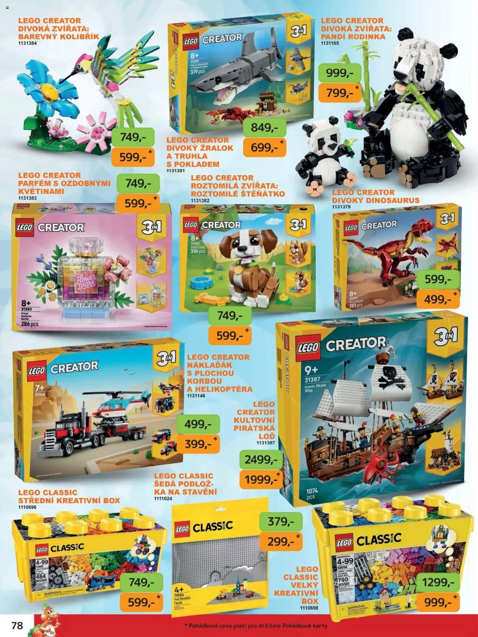 Dráčik katalog - Vánoce Leták in Česko