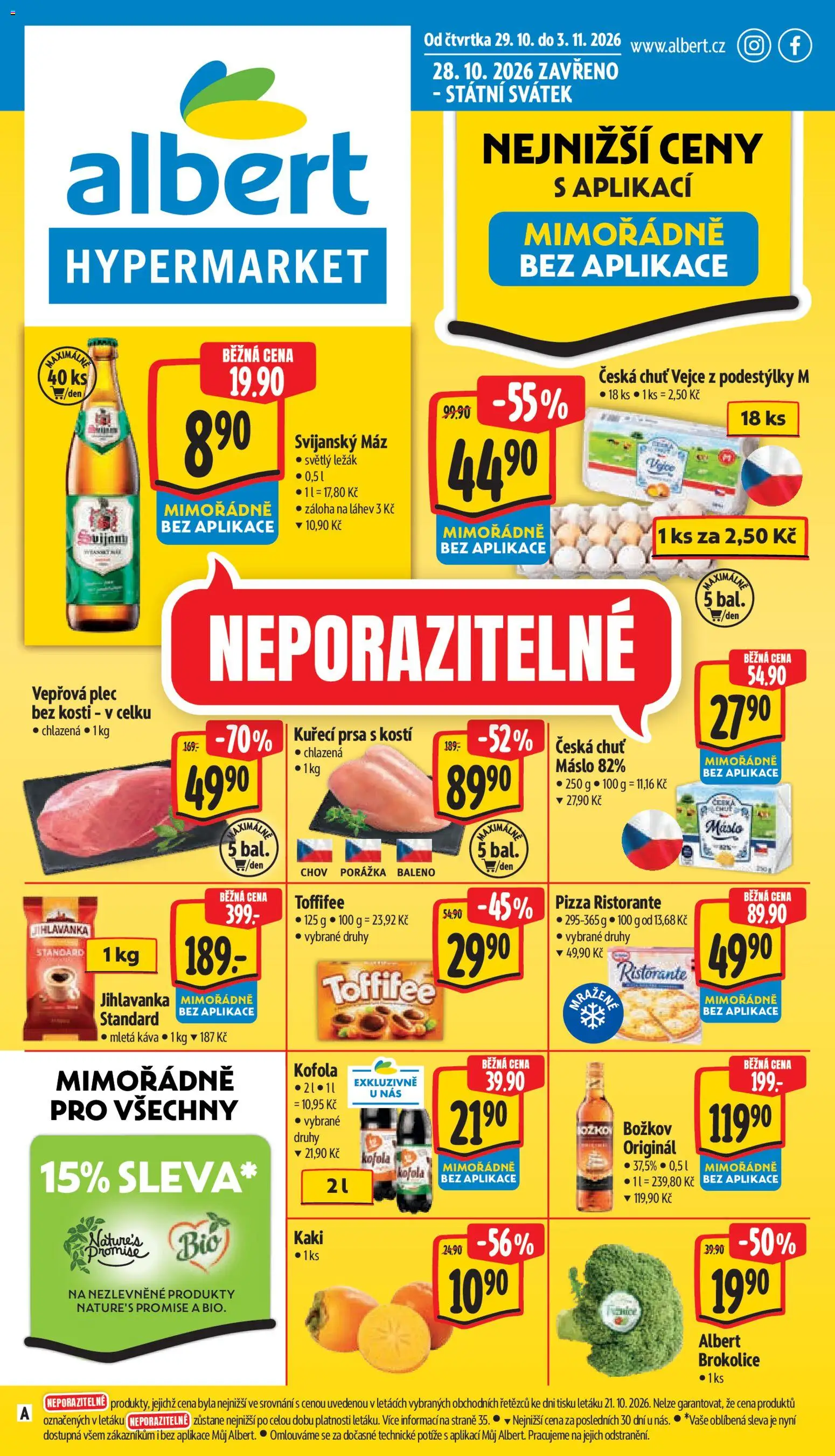 Albert leták - Hypermarket Leták in Česko